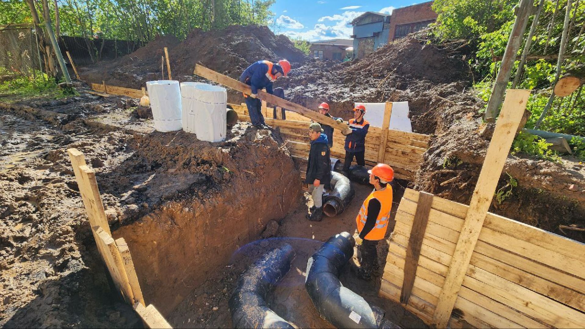 Дмитров, ЖКХ, Новосиньково, Модернизация теплосетей, МинЖКХ,