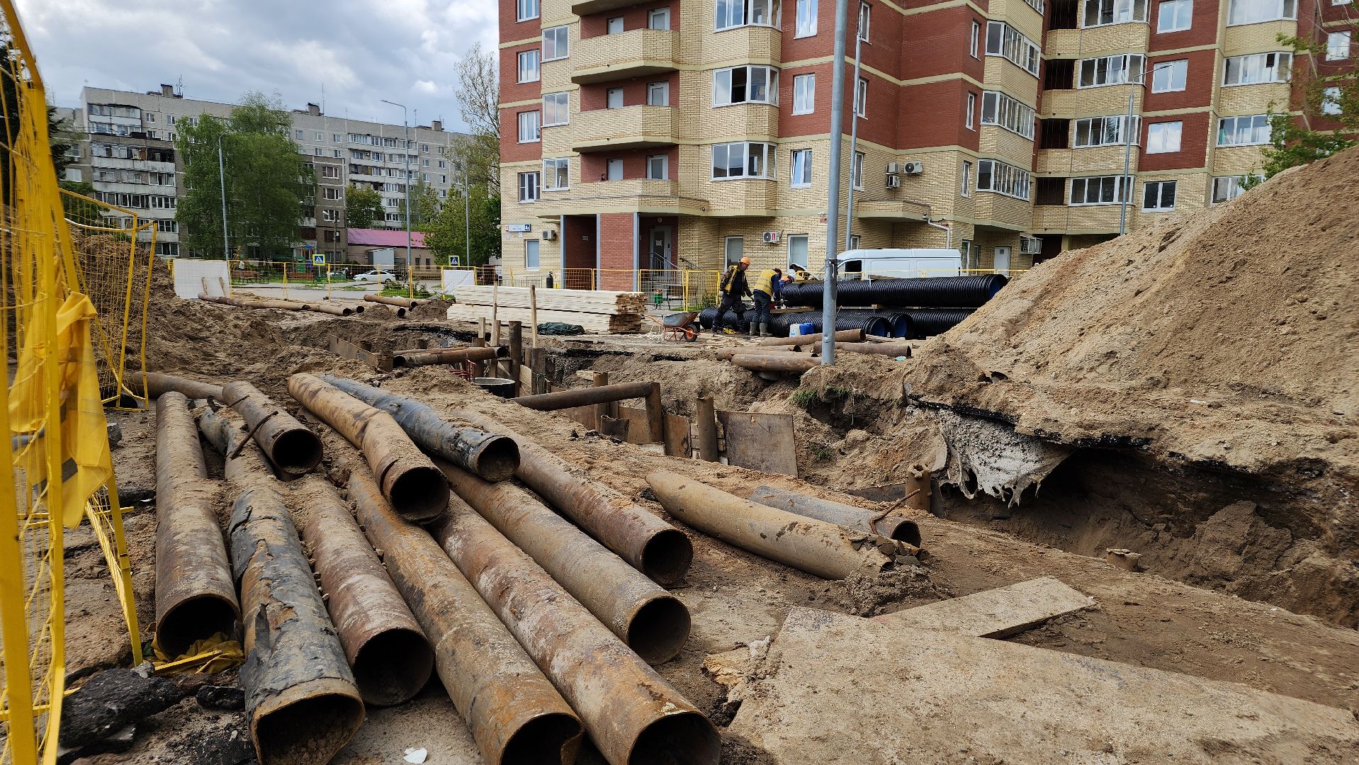 жкх, канализационные сети, водоотведение, лосино-петровский,