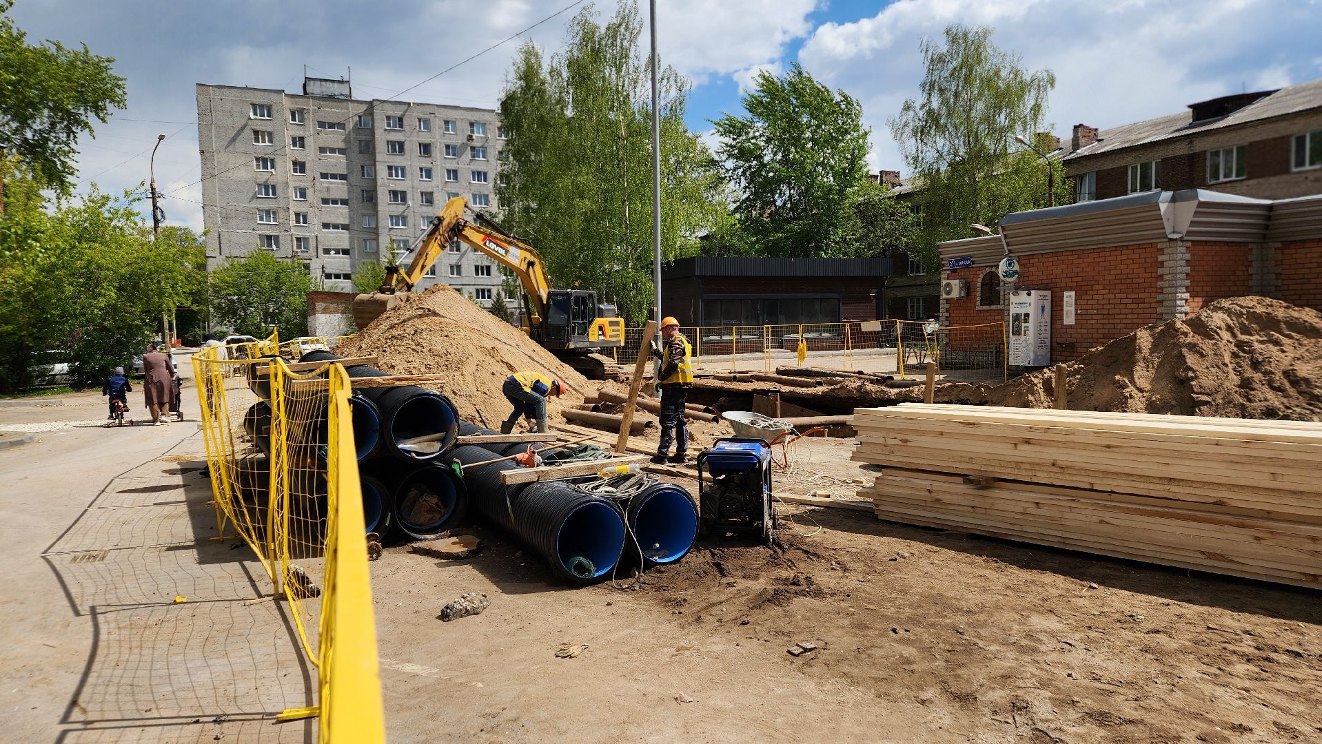жкх, канализационные сети, водоотведение, лосино-петровский,