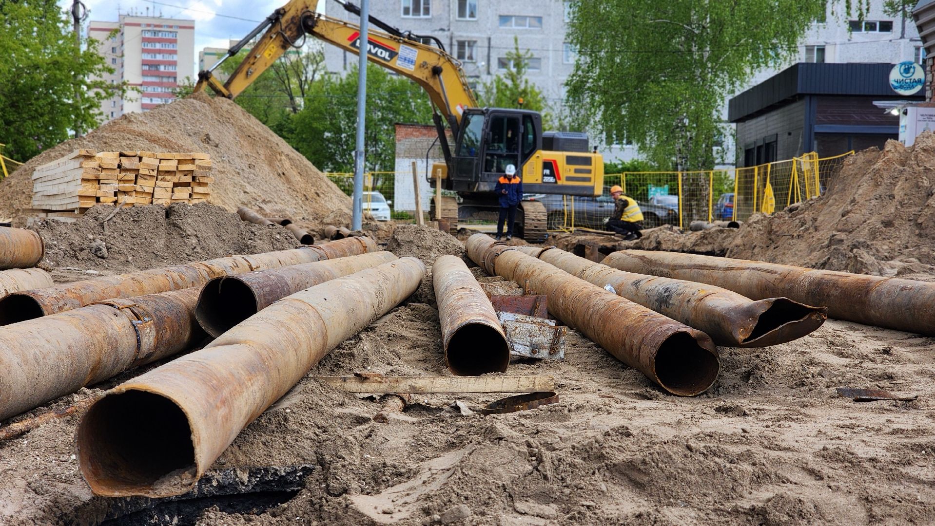 жкх, канализационные сети, водоотведение, лосино-петровский,