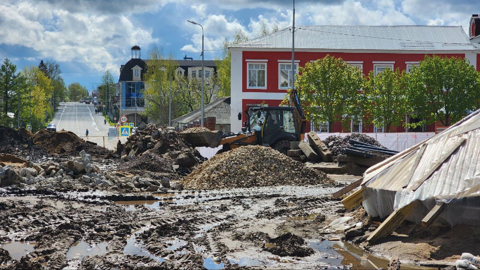 Талдом, Площадь Карла Маркса, Благоустройство, Минблаго,