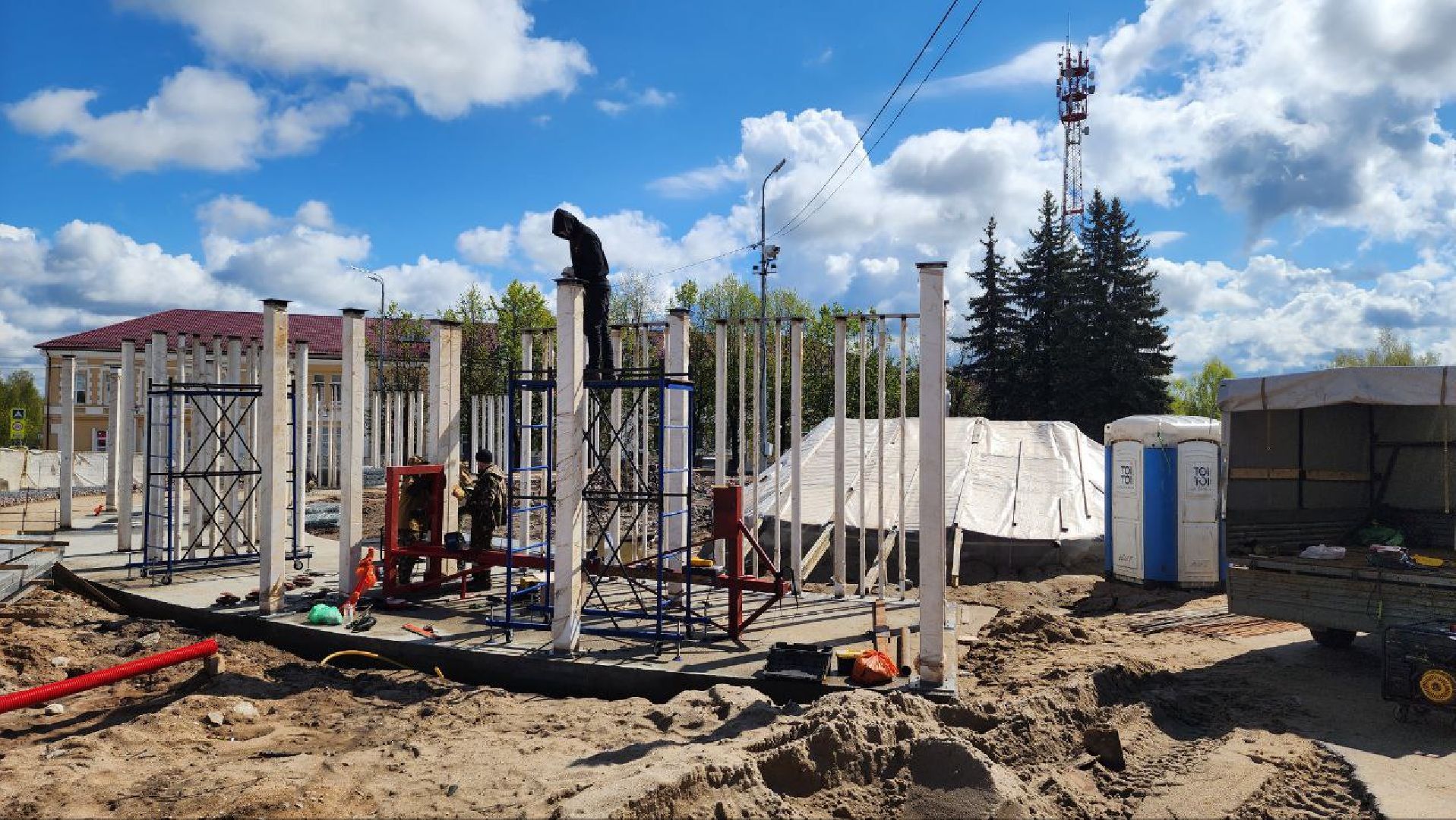 Талдом, Площадь Карла Маркса, Благоустройство, Минблаго,