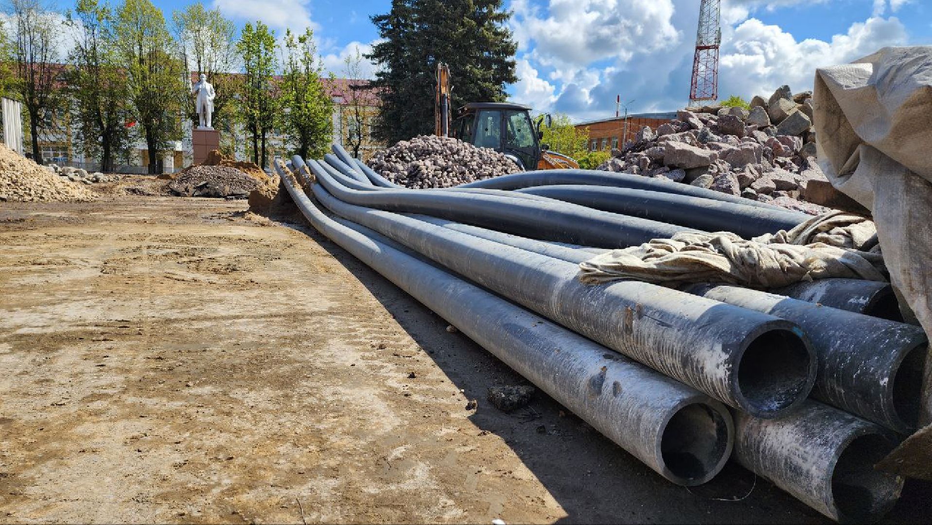Талдом, Площадь Карла Маркса, Благоустройство, Минблаго,