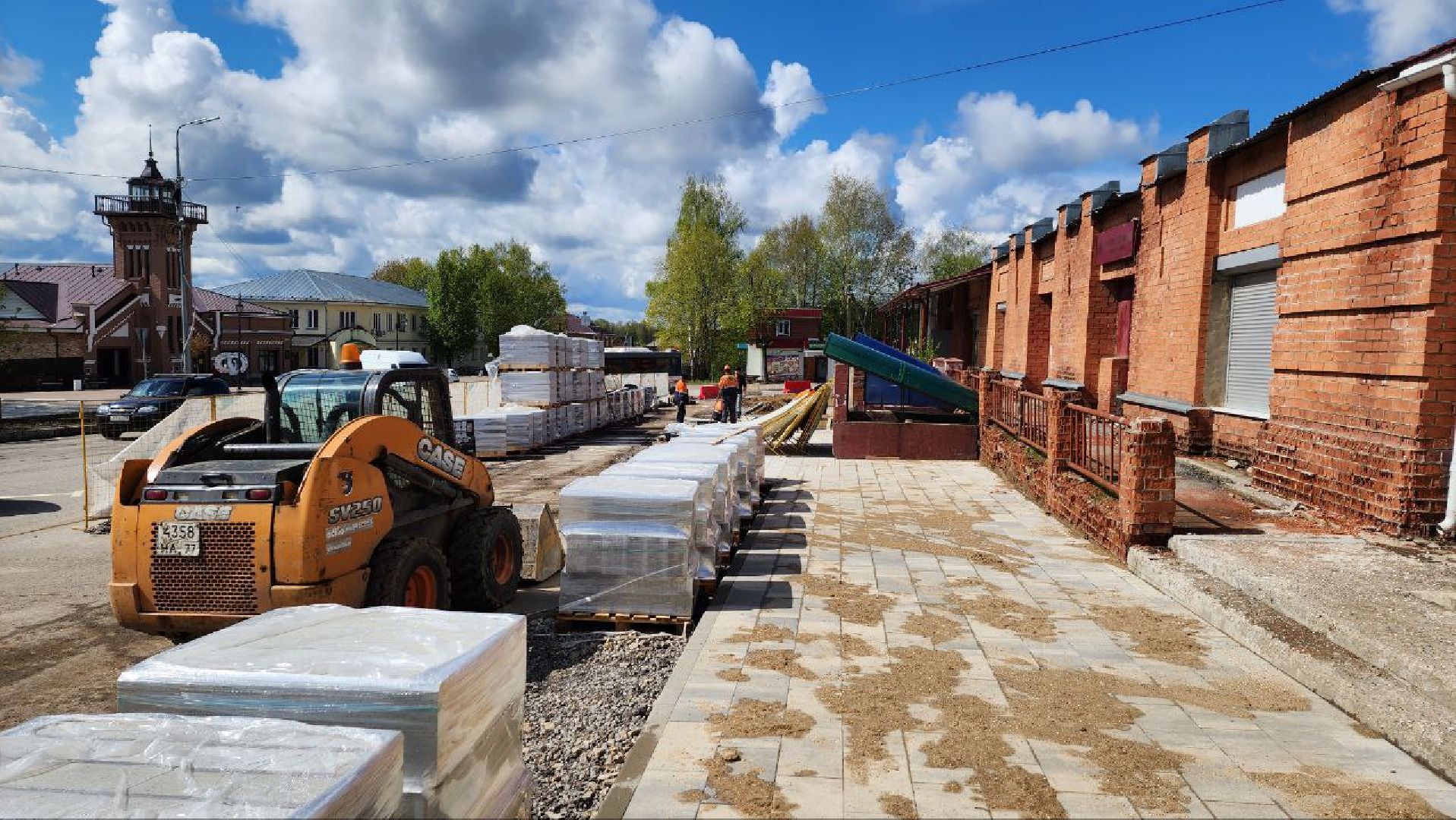 Талдом, Площадь Карла Маркса, Благоустройство, Минблаго,