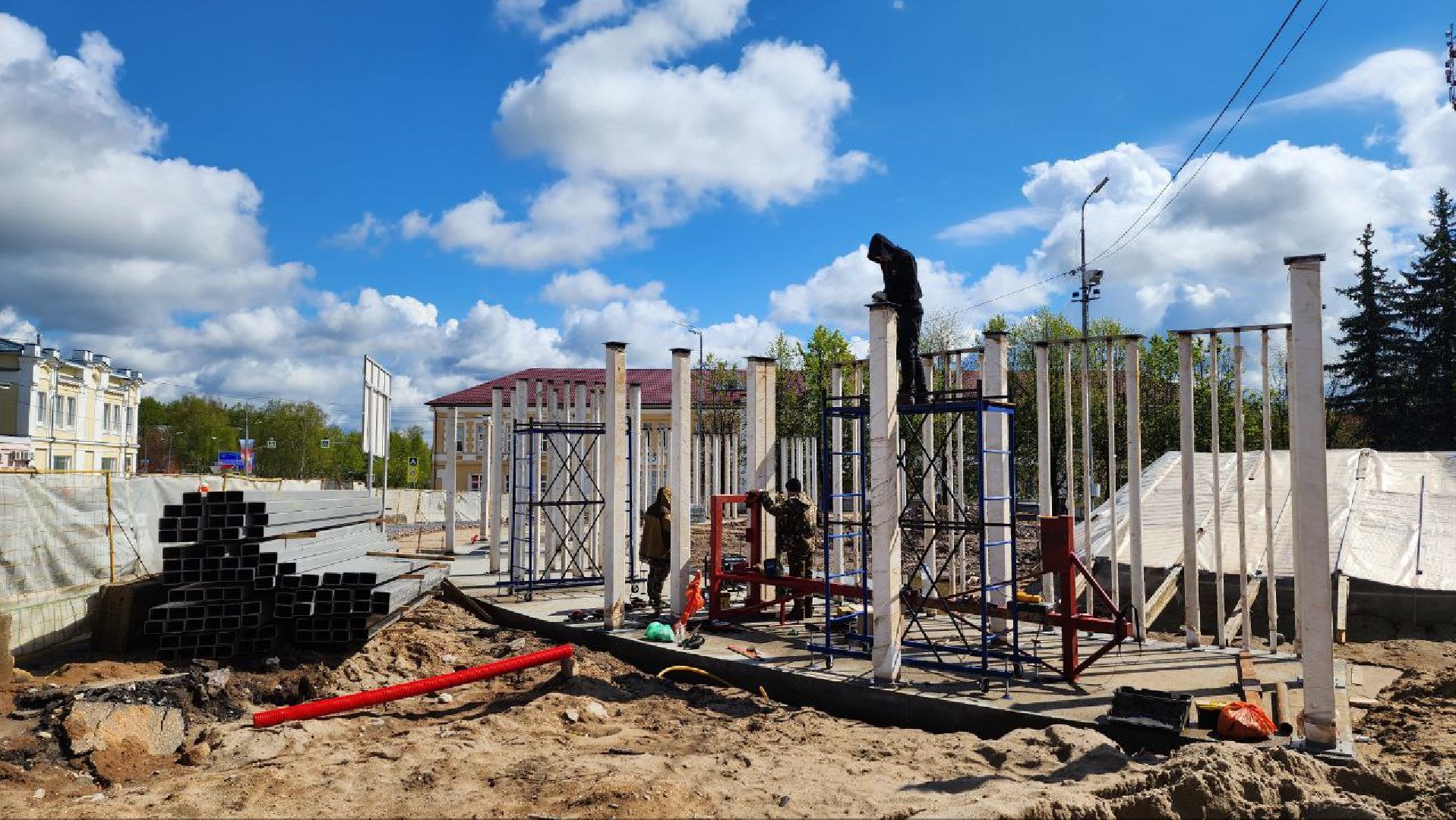 Талдом, Площадь Карла Маркса, Благоустройство, Минблаго,