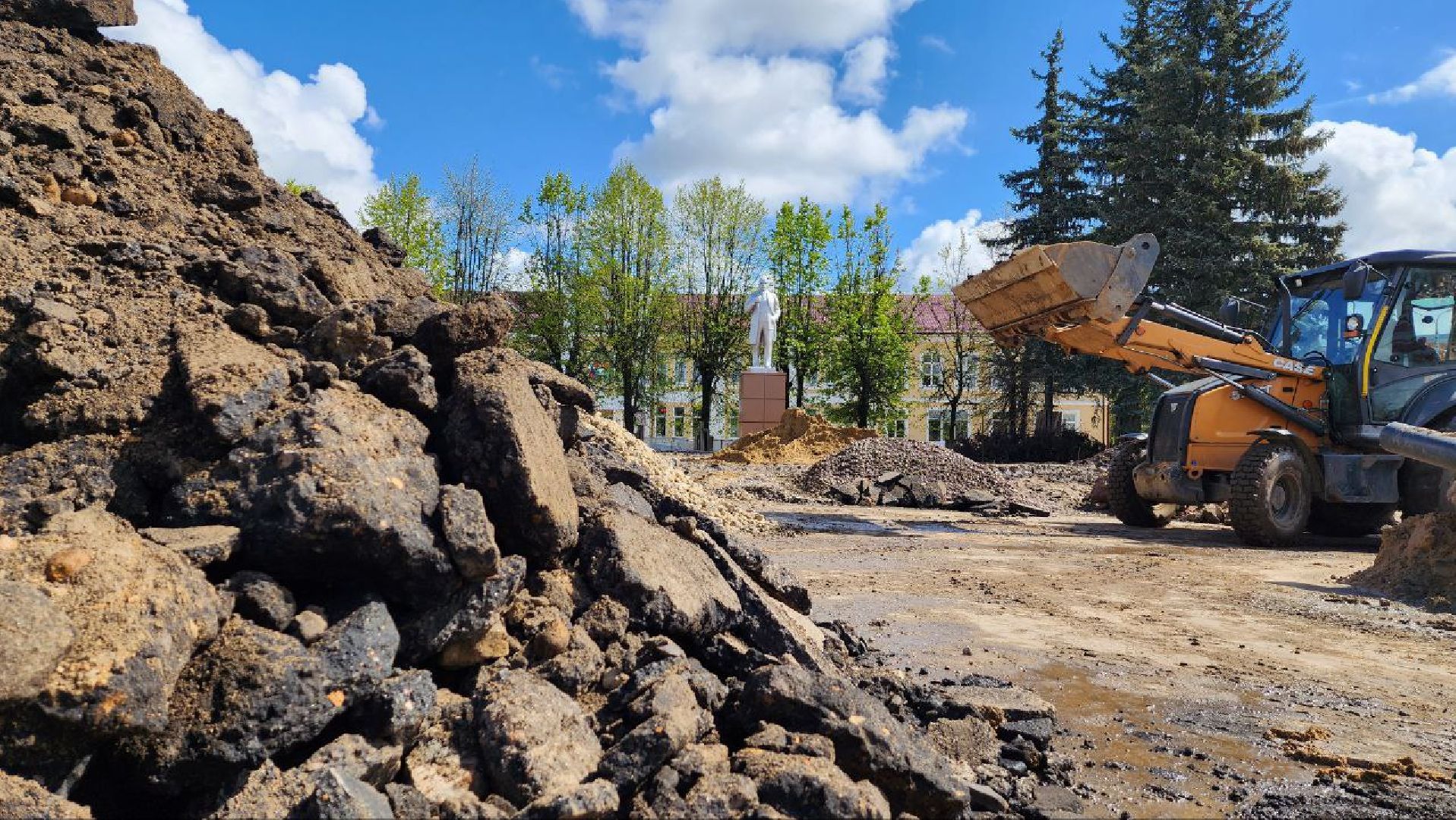 Талдом, Площадь Карла Маркса, Благоустройство, Минблаго,