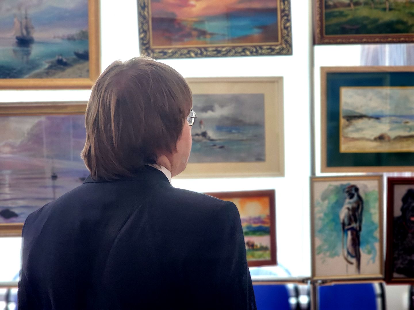 дубна, ниипа, живопись, дк октябрь,