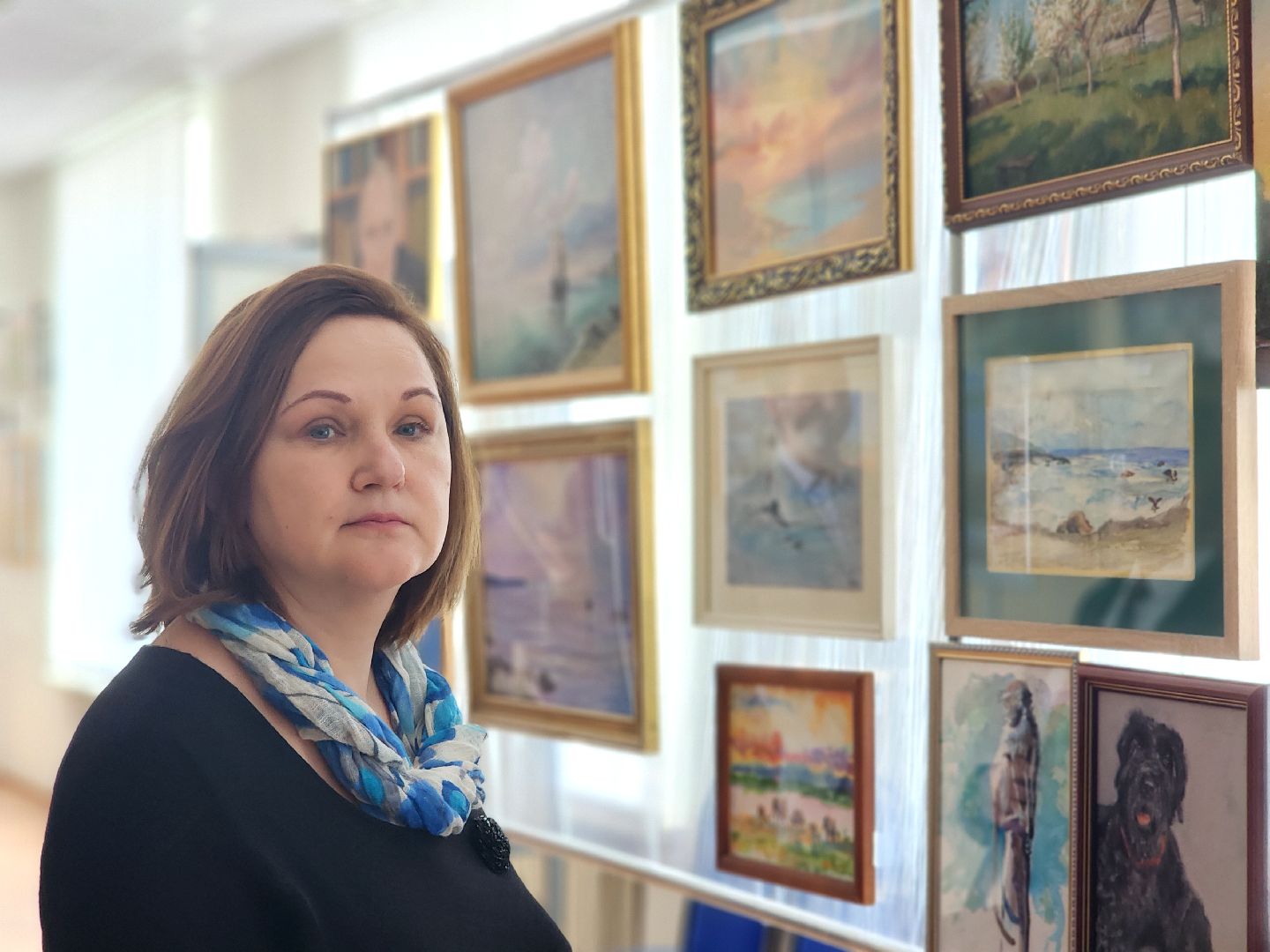 дубна, ниипа, живопись, дк октябрь,