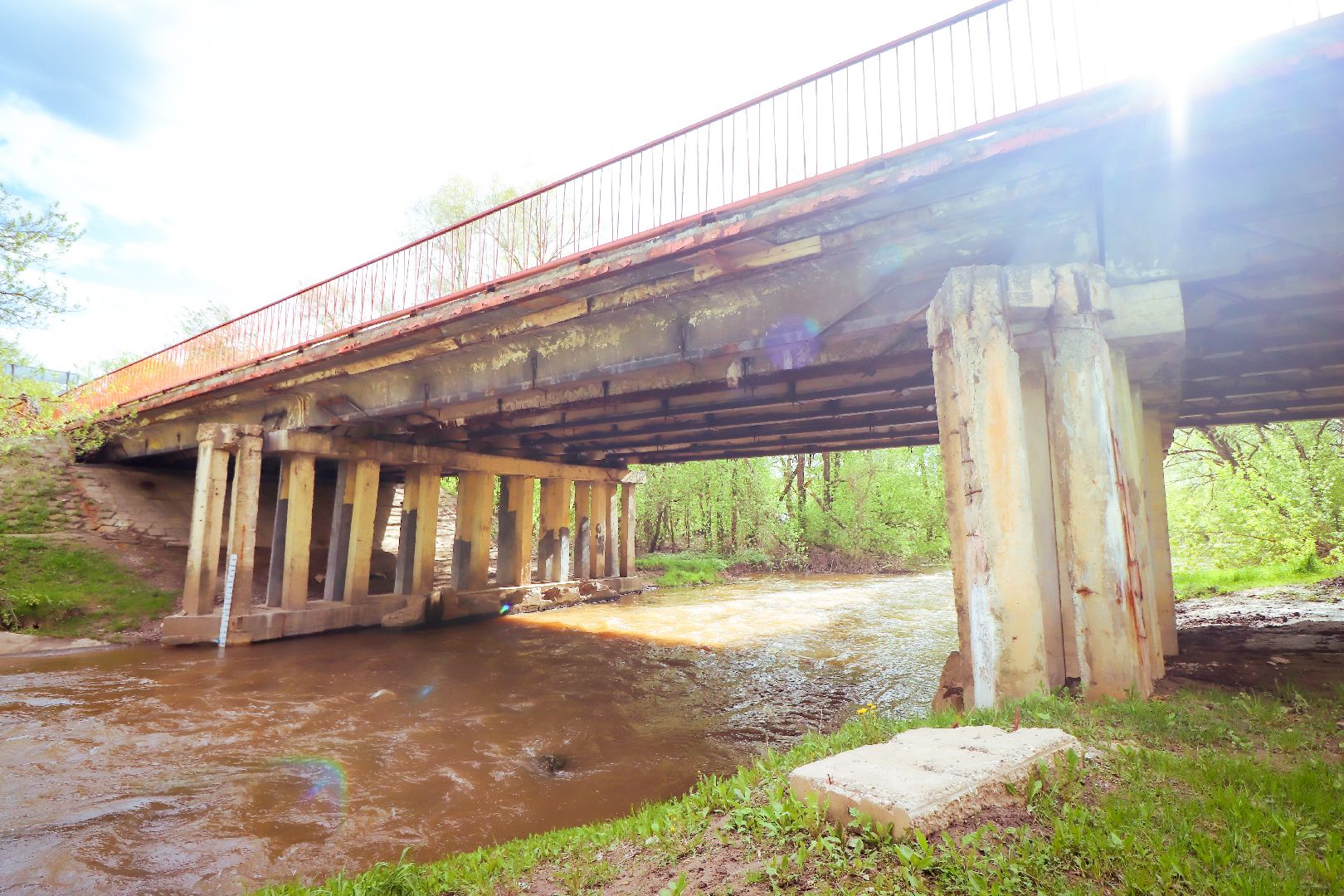 клин, общество, ремонт моста, дороги, транспорт,