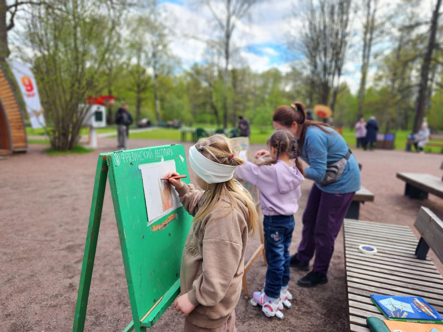фрязино, лесопарк, открытие летнего сезона, аптекарский огород,