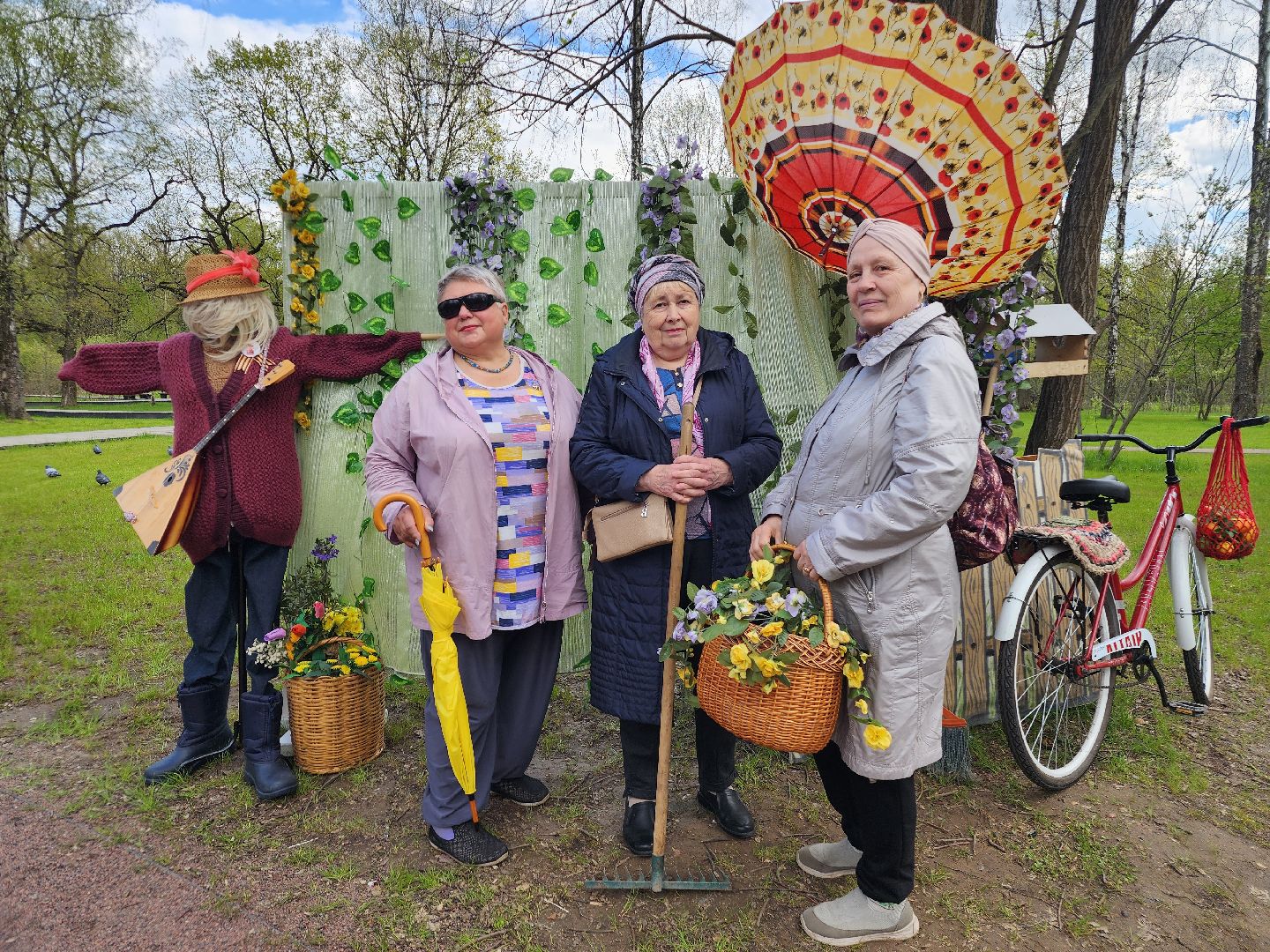 фрязино, лесопарк, открытие летнего сезона, аптекарский огород,