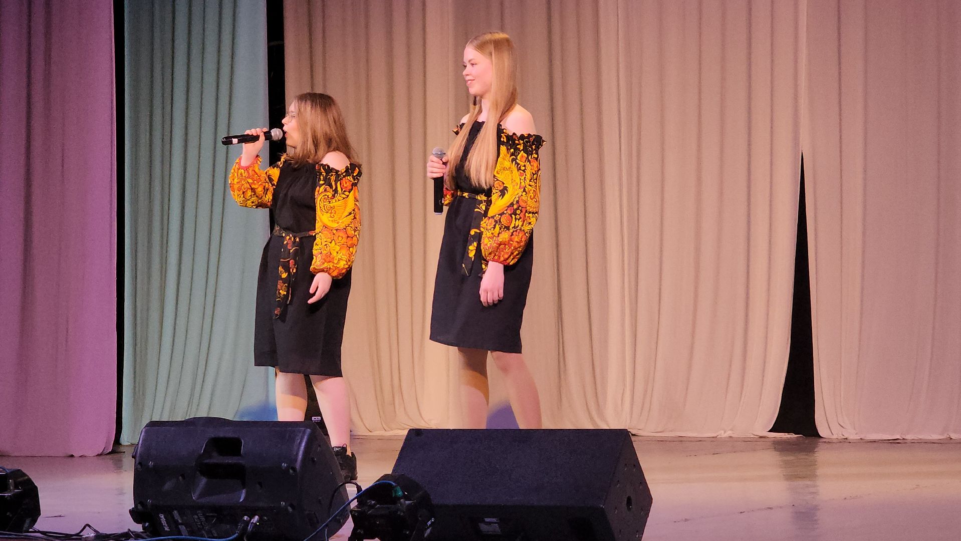 пушкино, концерт, юбилей ансамбля, песни, дети, эстрада, вокальное искусство, зрители,