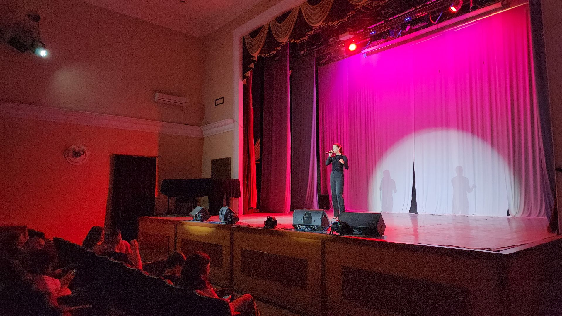 пушкино, концерт, юбилей ансамбля, песни, дети, эстрада, вокальное искусство, зрители,