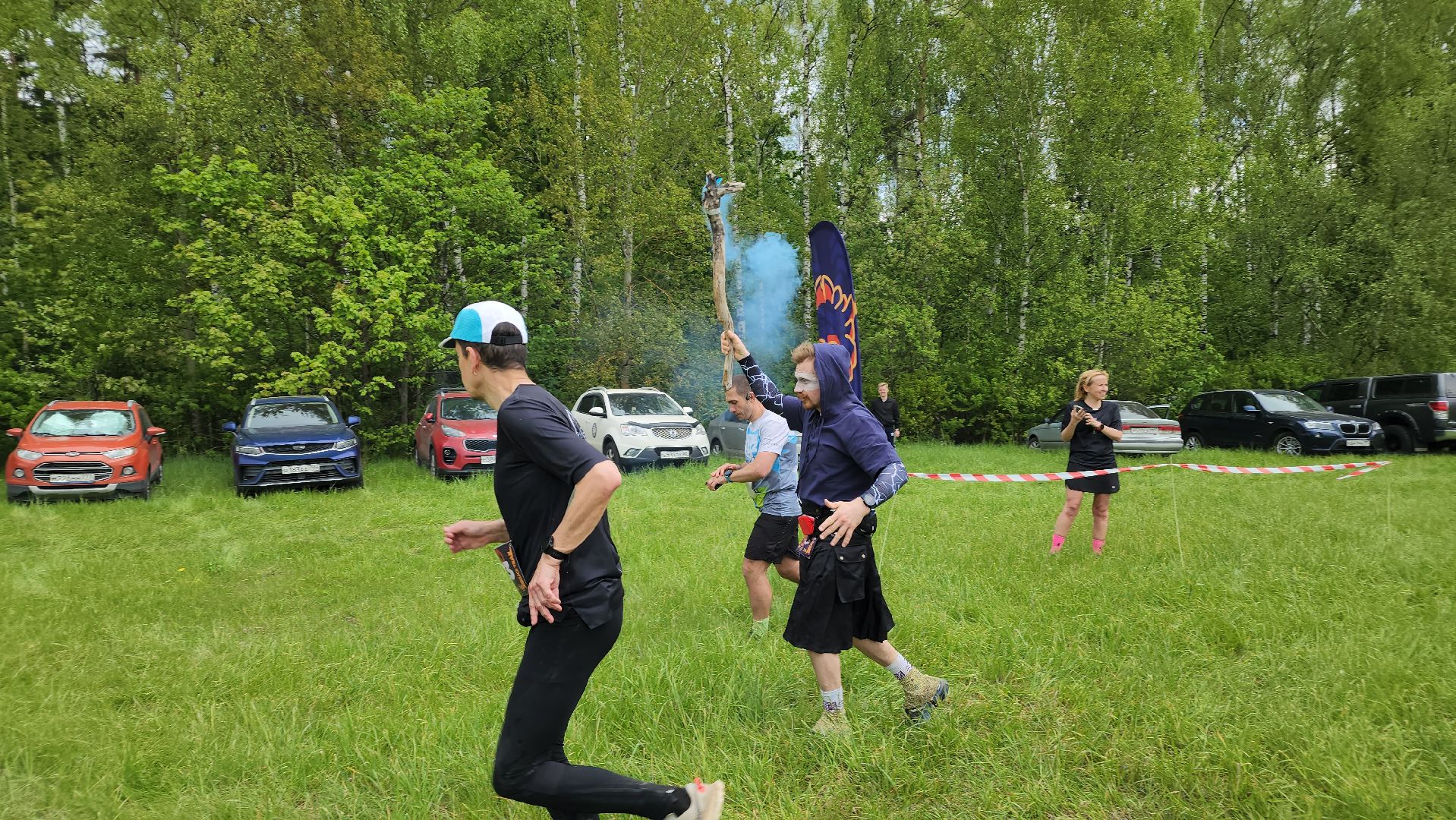 спорт, бег, забег по пересеченной местности, лосино-петровский,