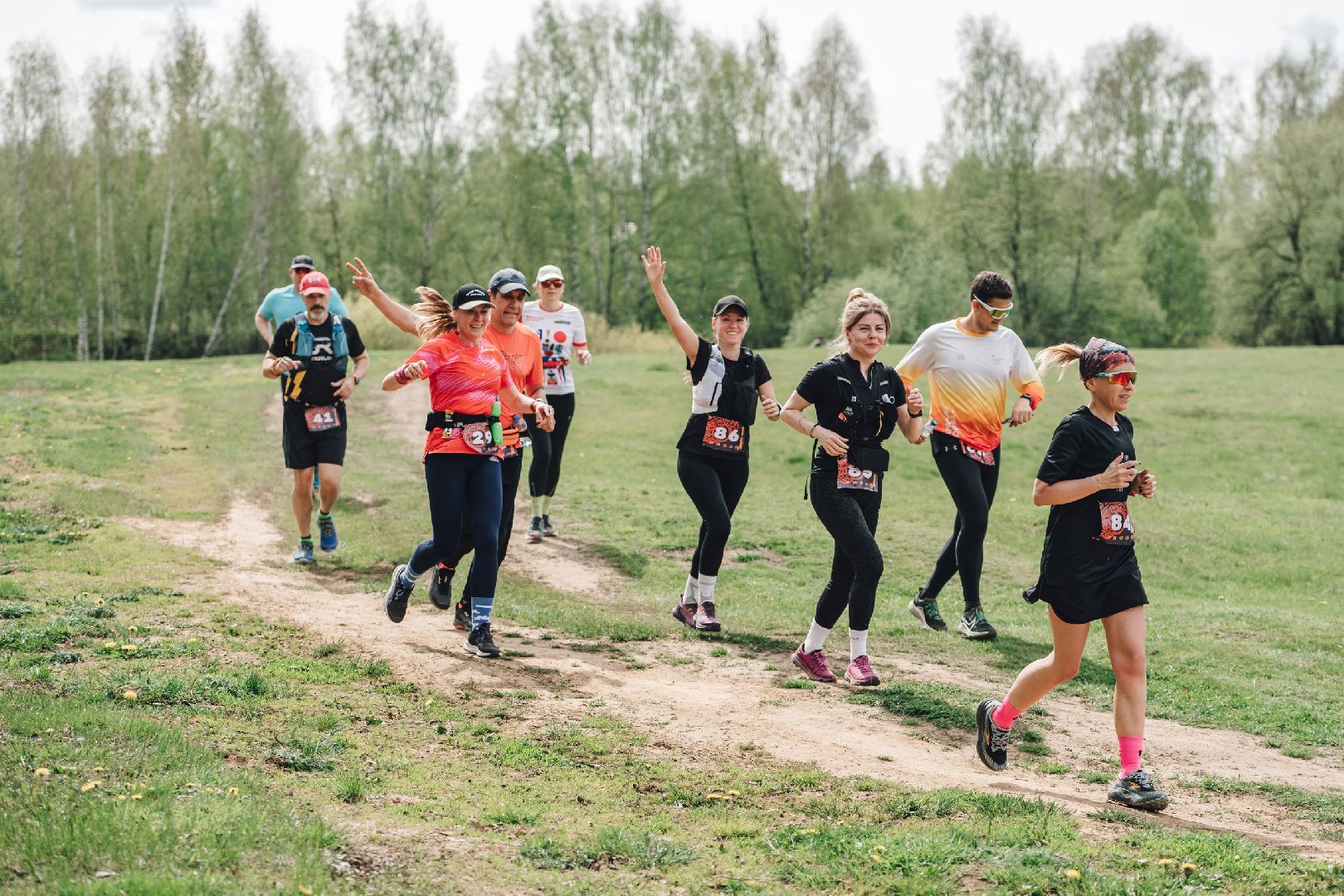спорт, бег, забег по пересеченной местности, лосино-петровский,
