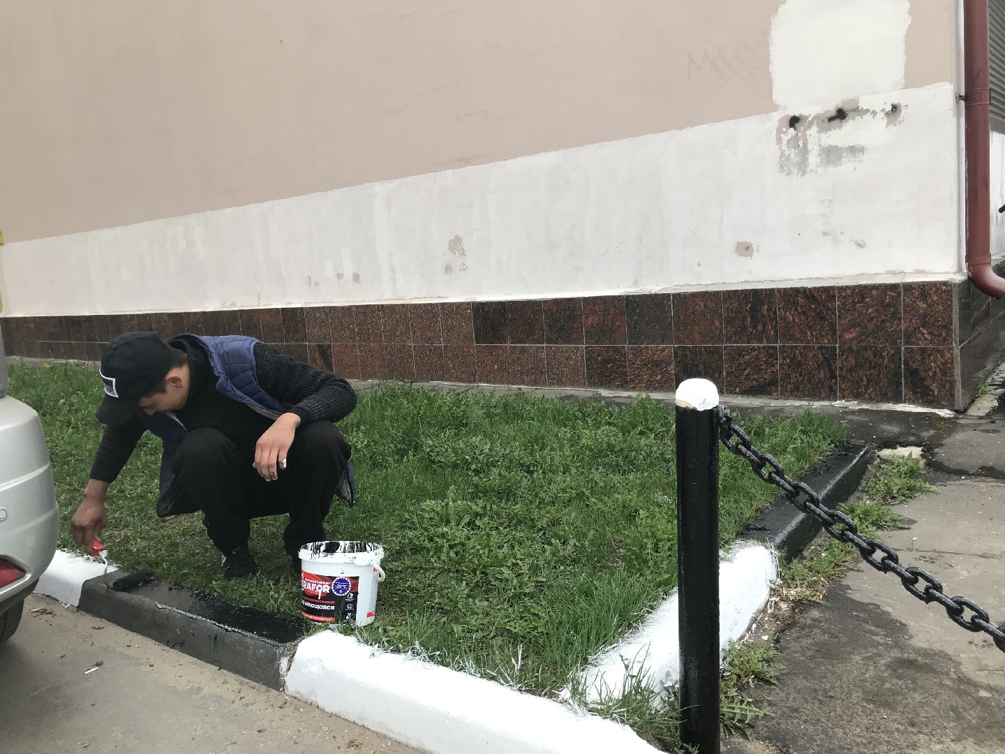 Балашиха, День Победы, благоустройство, перемены, весна, покраска забора, лестничных перил