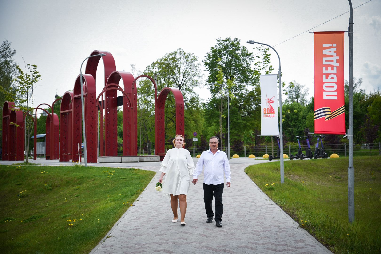 бронницы, выездная регистрация брака, парк бронницкий луг, выездная регистрация брака в Бронницах ,