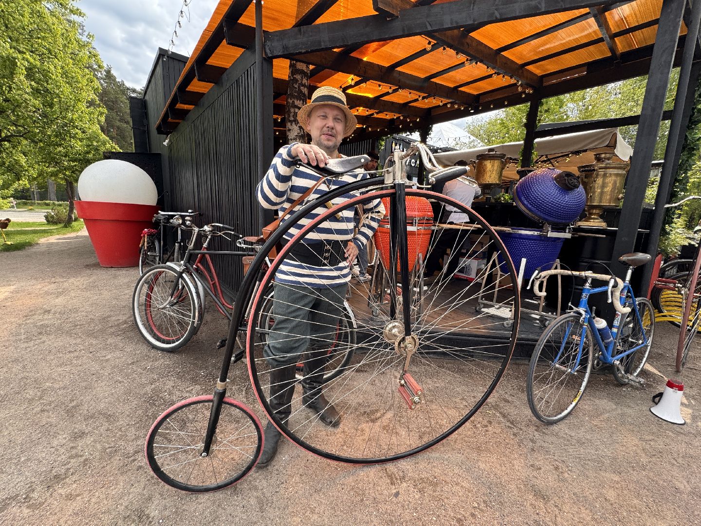 Исторический велопробег, Парк Малевича, Одинцово,