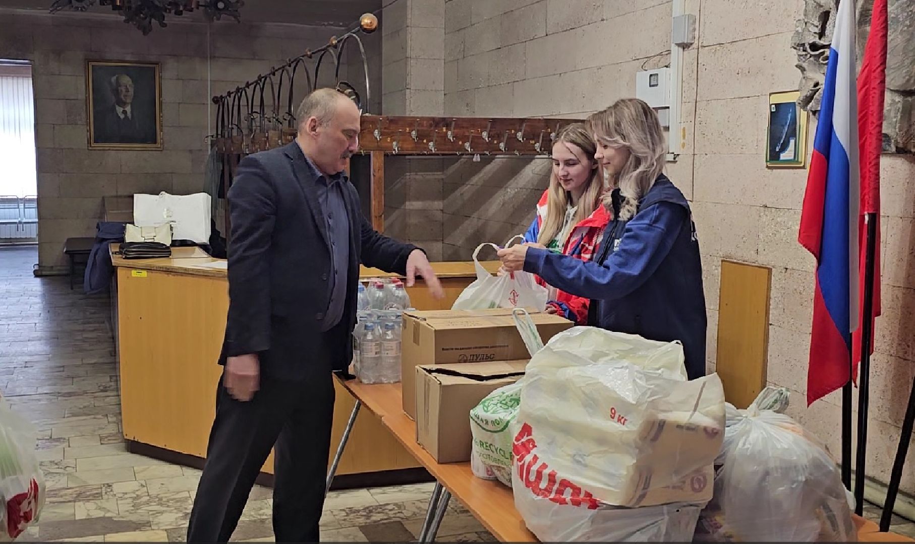 Доброе дело, первомай, гуманитарный груз, Котельники, акция