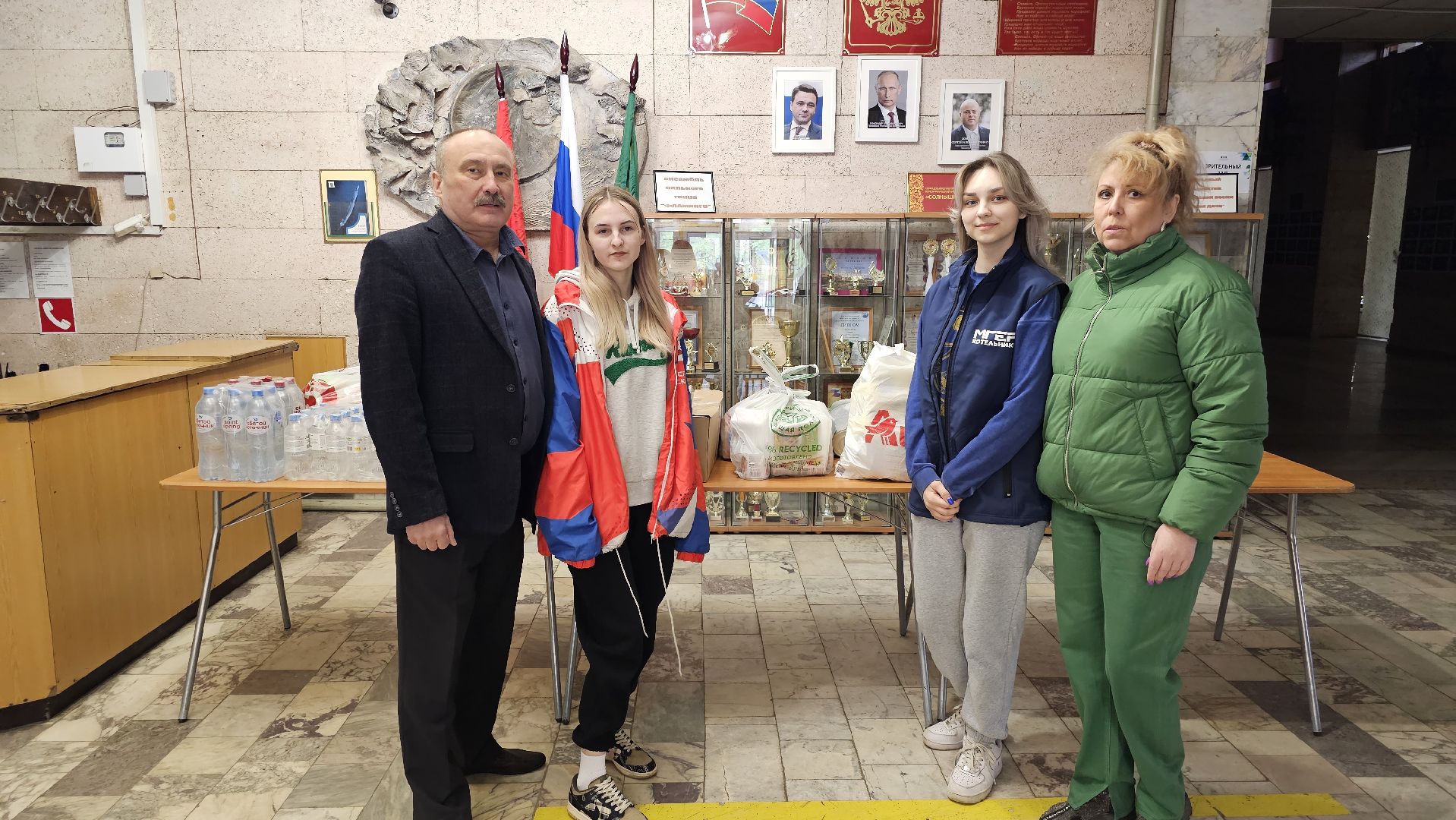 Доброе дело, первомай, гуманитарный груз, Котельники, акция