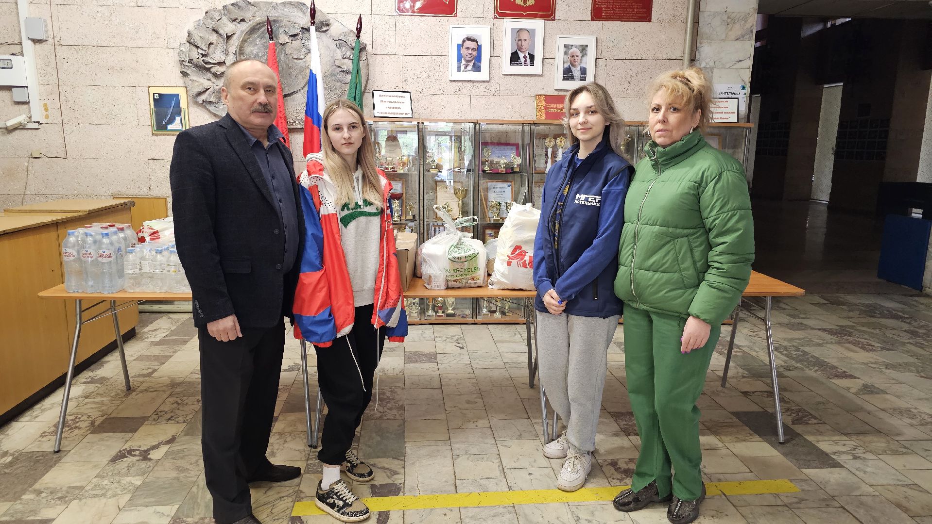 Доброе дело, первомай, гуманитарный груз, Котельники, акция