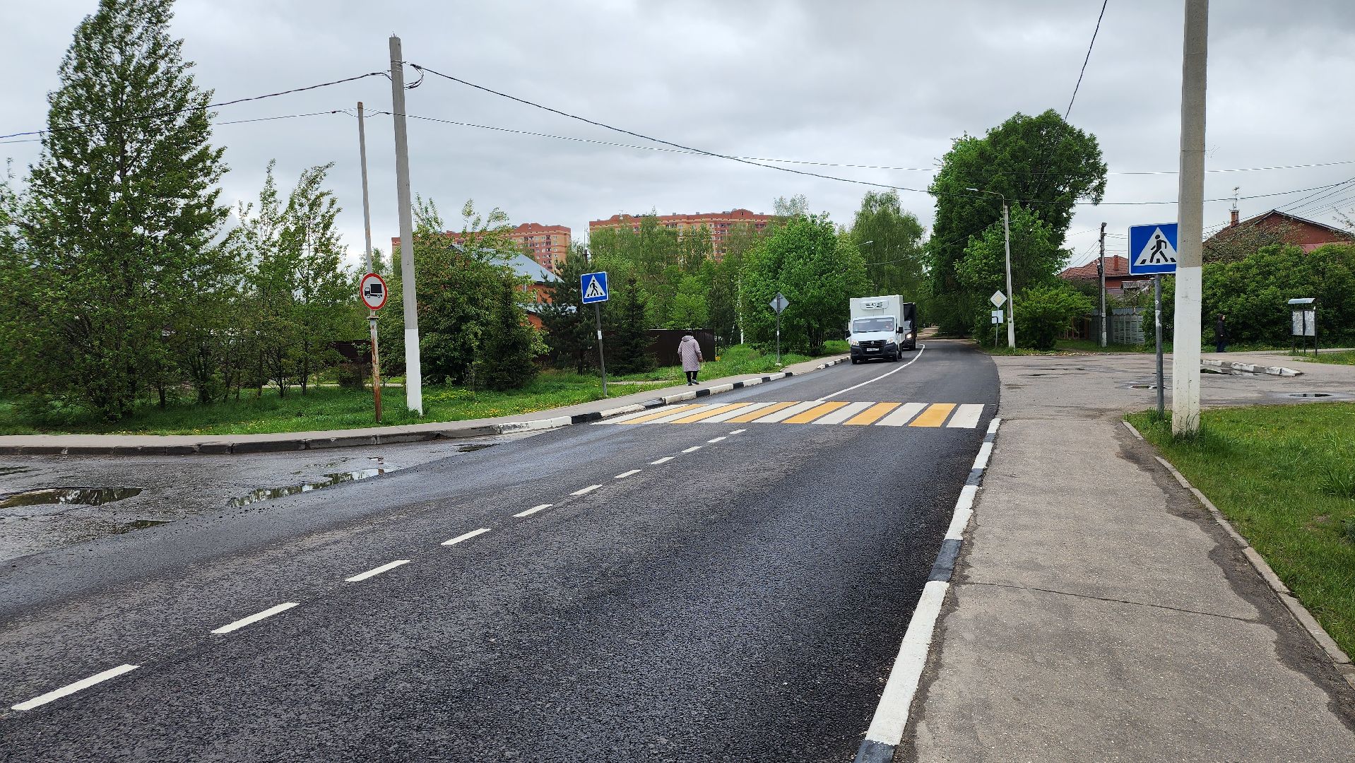 ремонт, дороги, ремонт дорог, поселок зеленый, богородский городской округ,