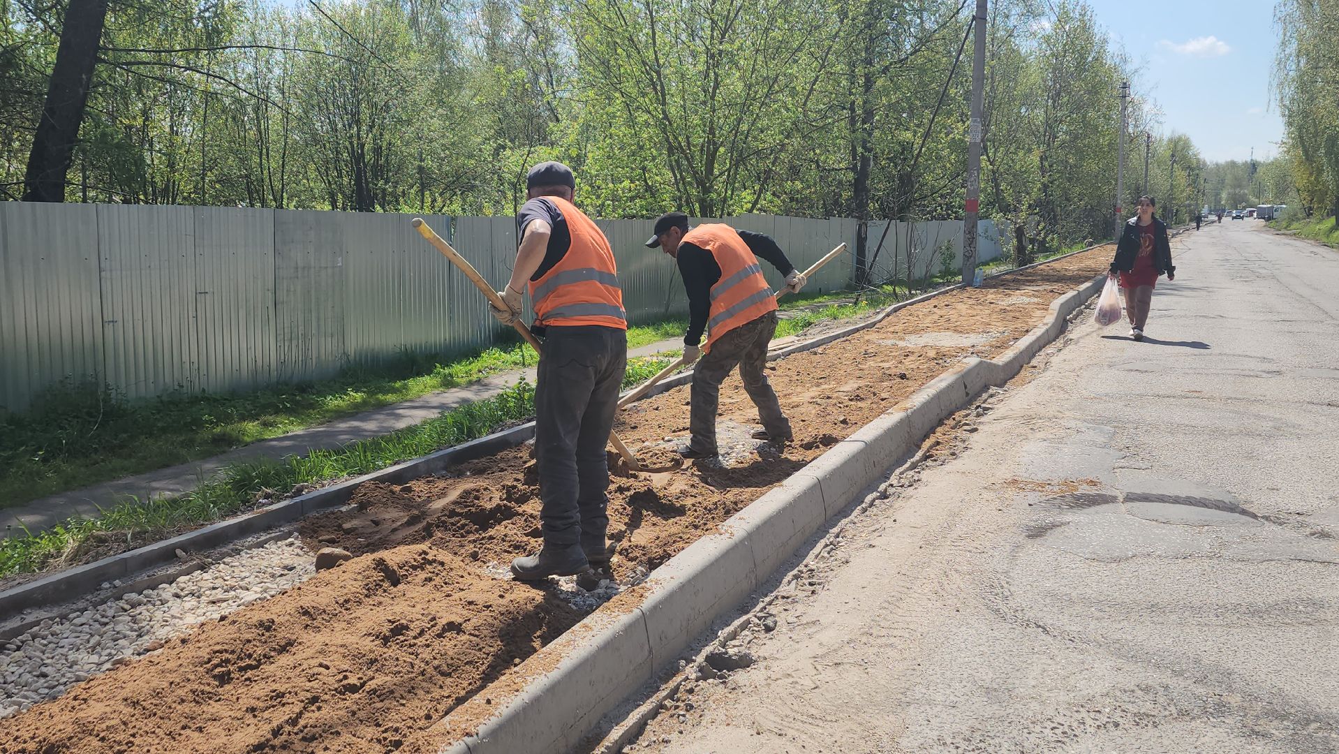 вертикалки, пушкино, заветы ильича, микрорайон, ремонт дороги, губернаторская программа,