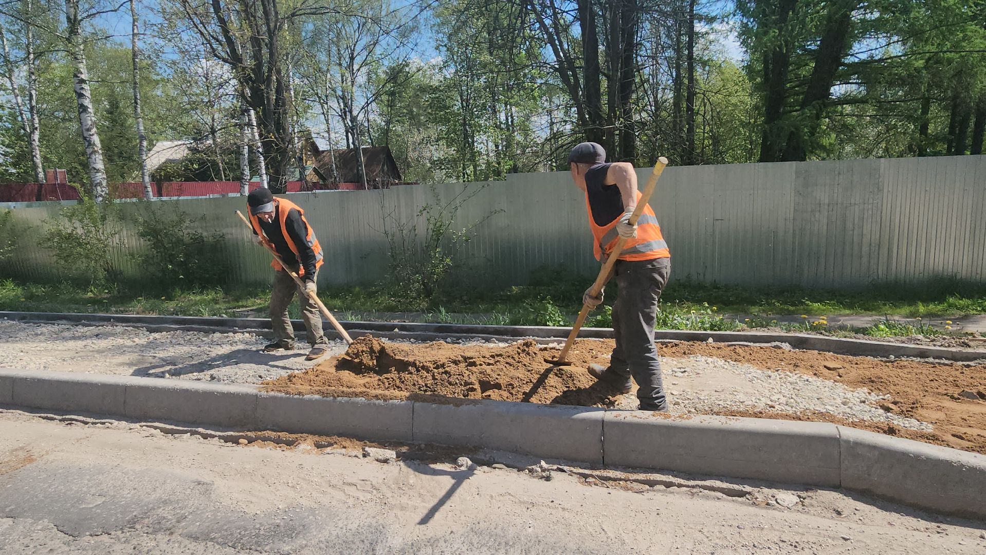 вертикалки, пушкино, заветы ильича, микрорайон, ремонт дороги, губернаторская программа,