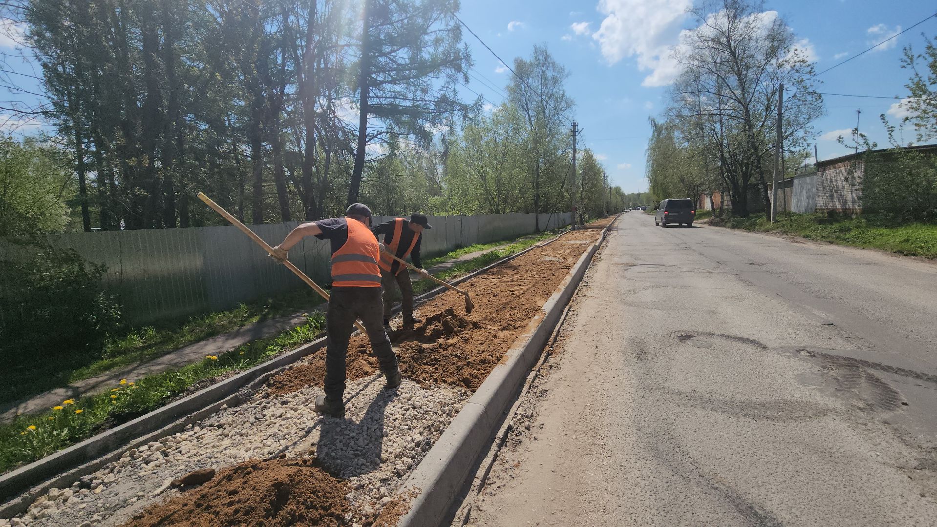 вертикалки, пушкино, заветы ильича, микрорайон, ремонт дороги, губернаторская программа,