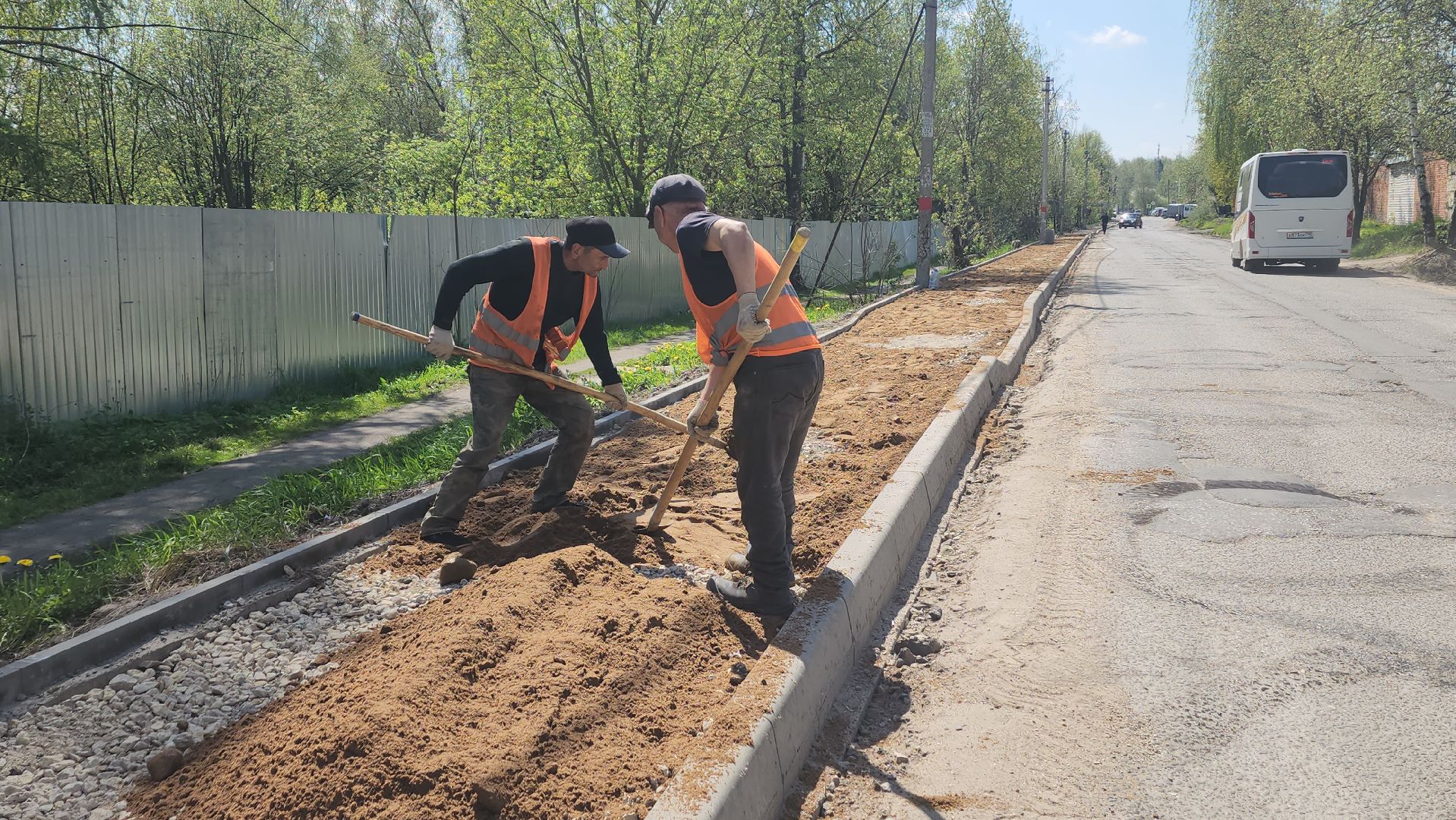 вертикалки, пушкино, заветы ильича, микрорайон, ремонт дороги, губернаторская программа,