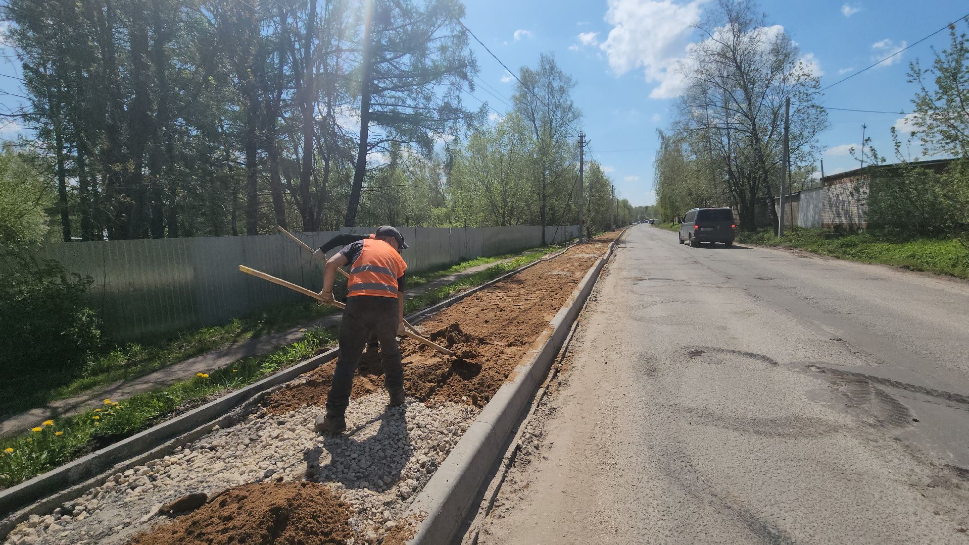 вертикалки, пушкино, заветы ильича, микрорайон, ремонт дороги, губернаторская программа,