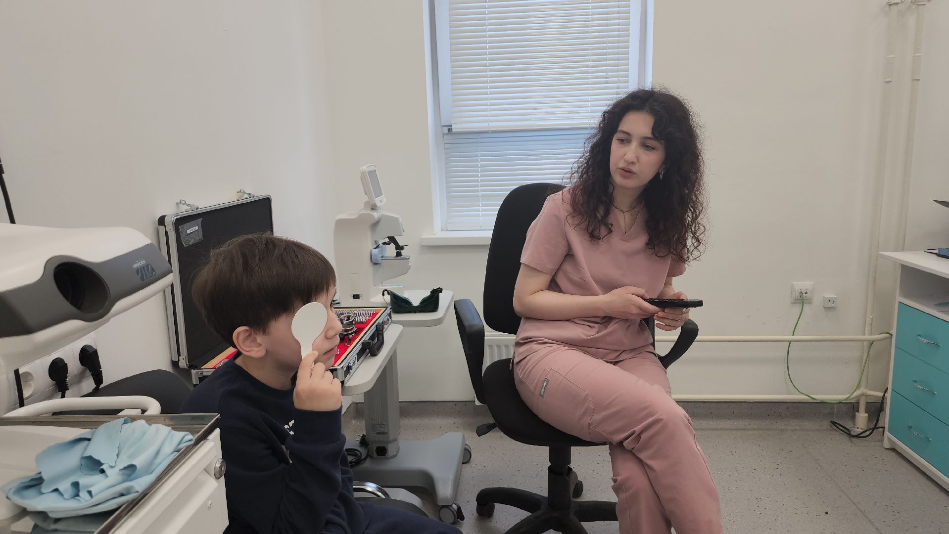 люберцы, люберецкая больница, офтальмологический кабинет,офтальмологическое оборудование,