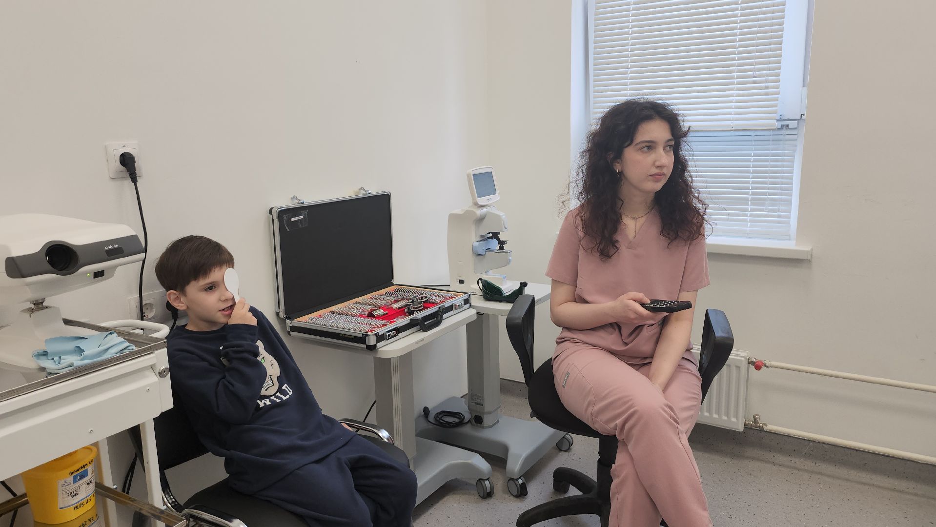 люберцы, люберецкая больница, офтальмологический кабинет,офтальмологическое оборудование,