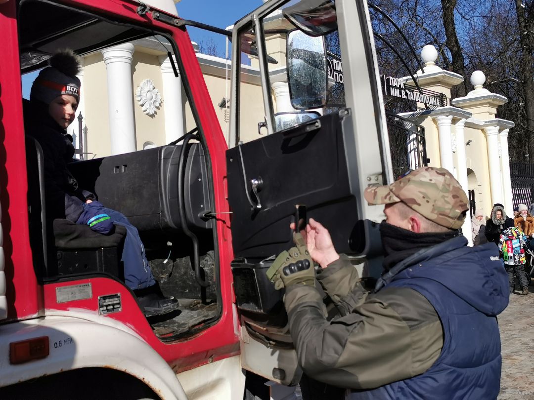 Подольск, учения