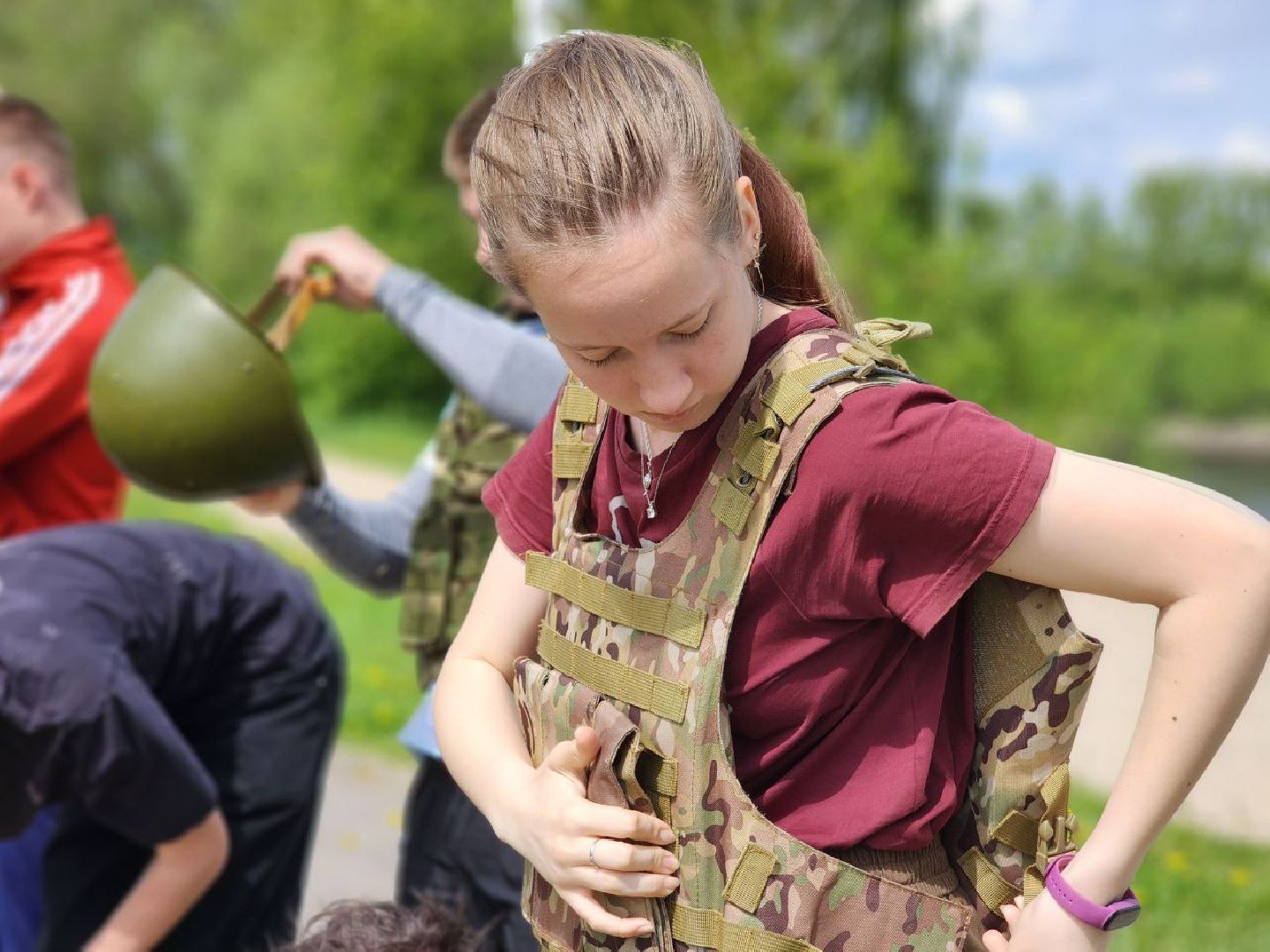 воскресенск, зарница, военно-патриотический квест, школьники, спорт,