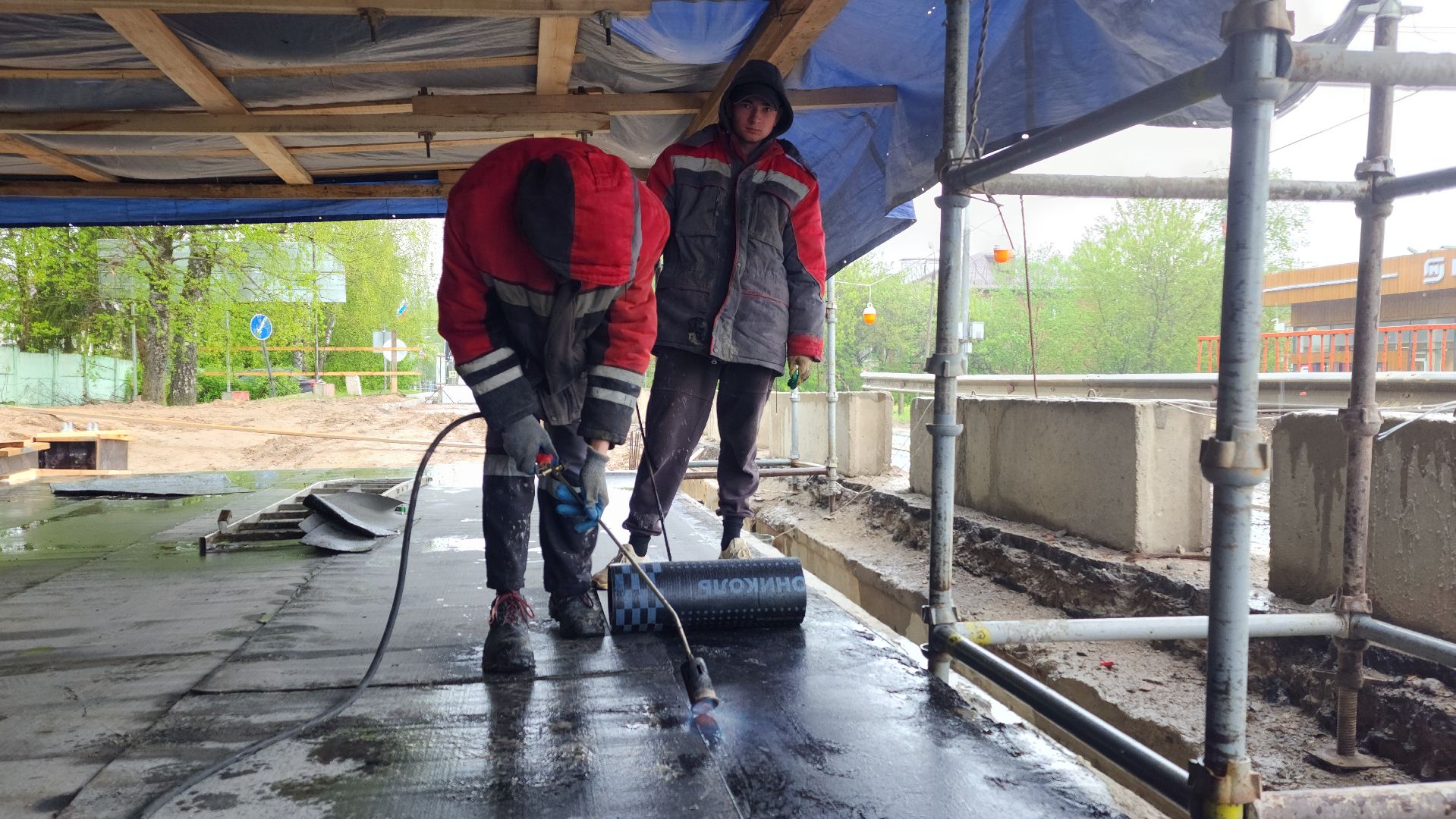 волоколамск, ремонт путепровода,