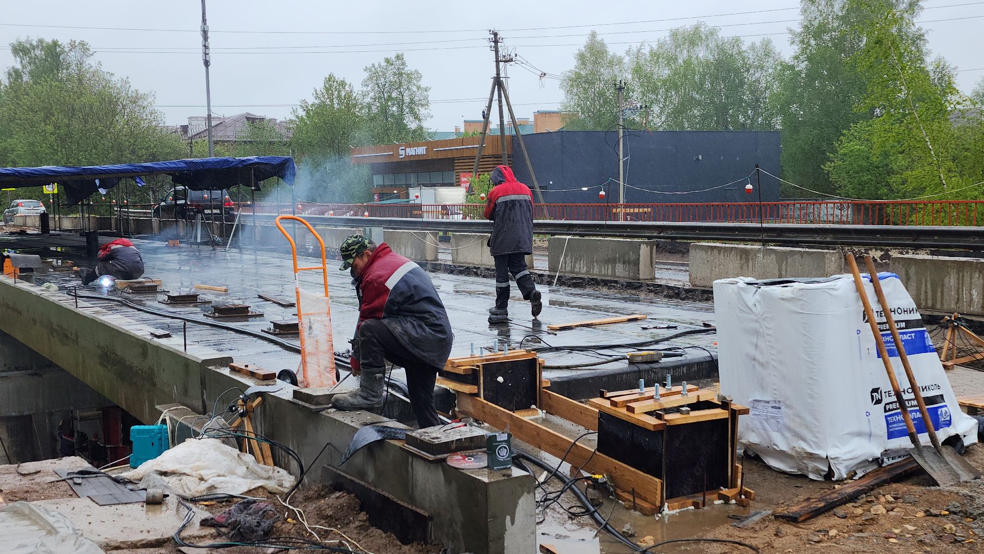 волоколамск, ремонт путепровода,