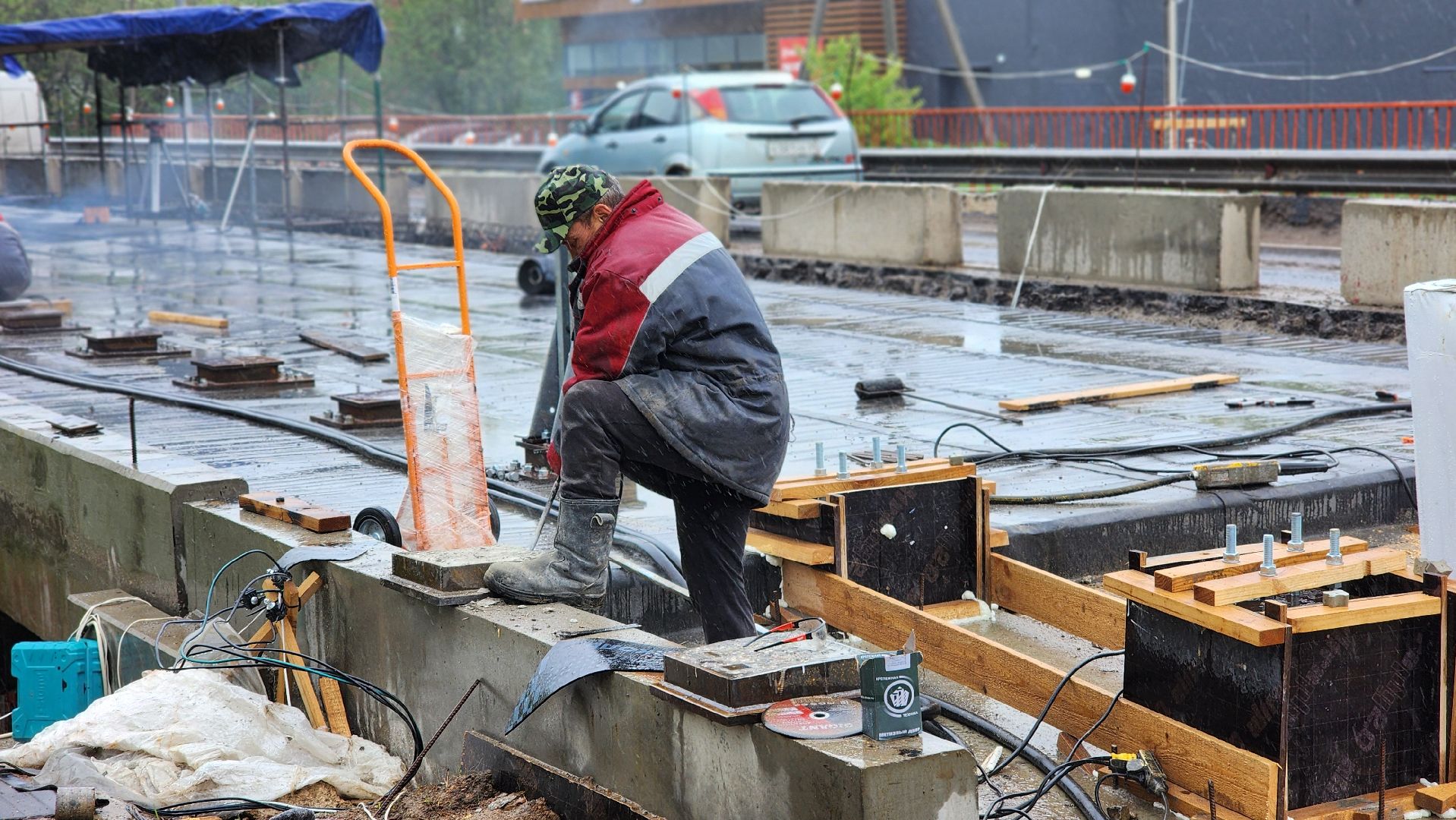 волоколамск, ремонт путепровода,