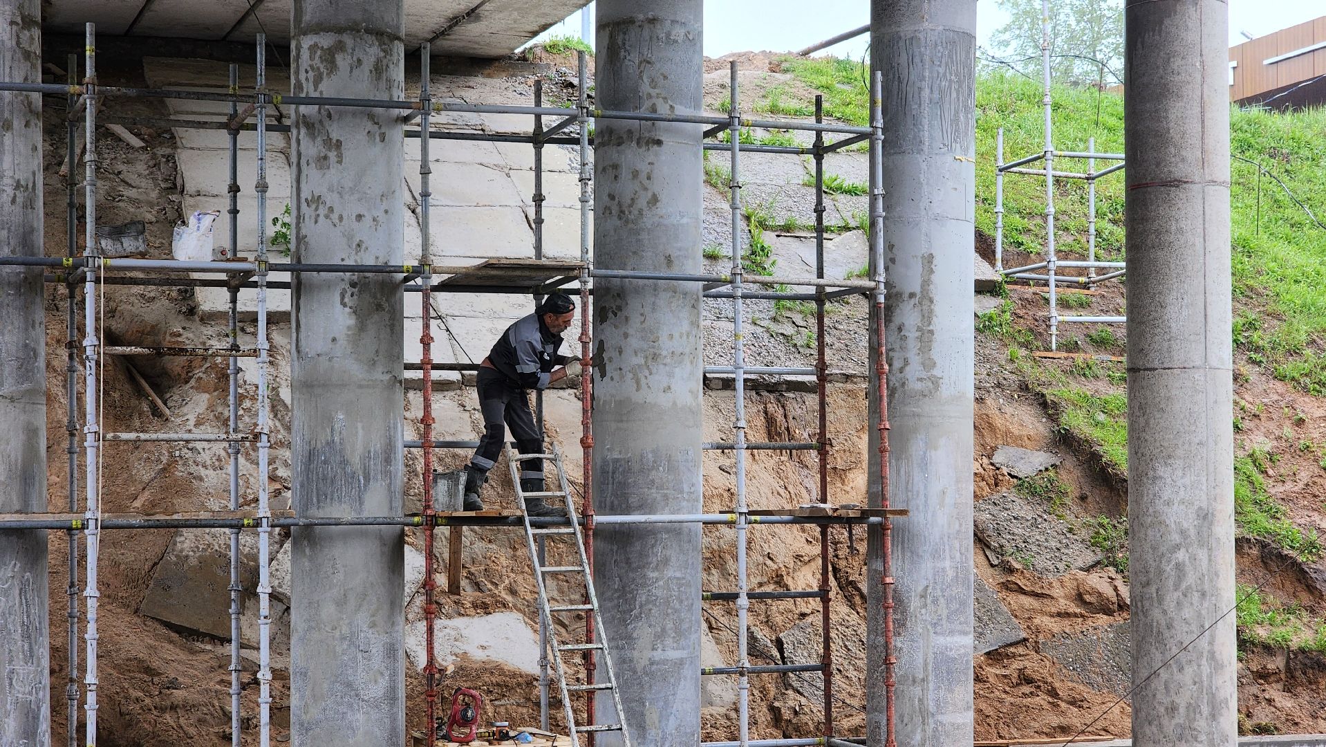 волоколамск, ремонт путепровода,