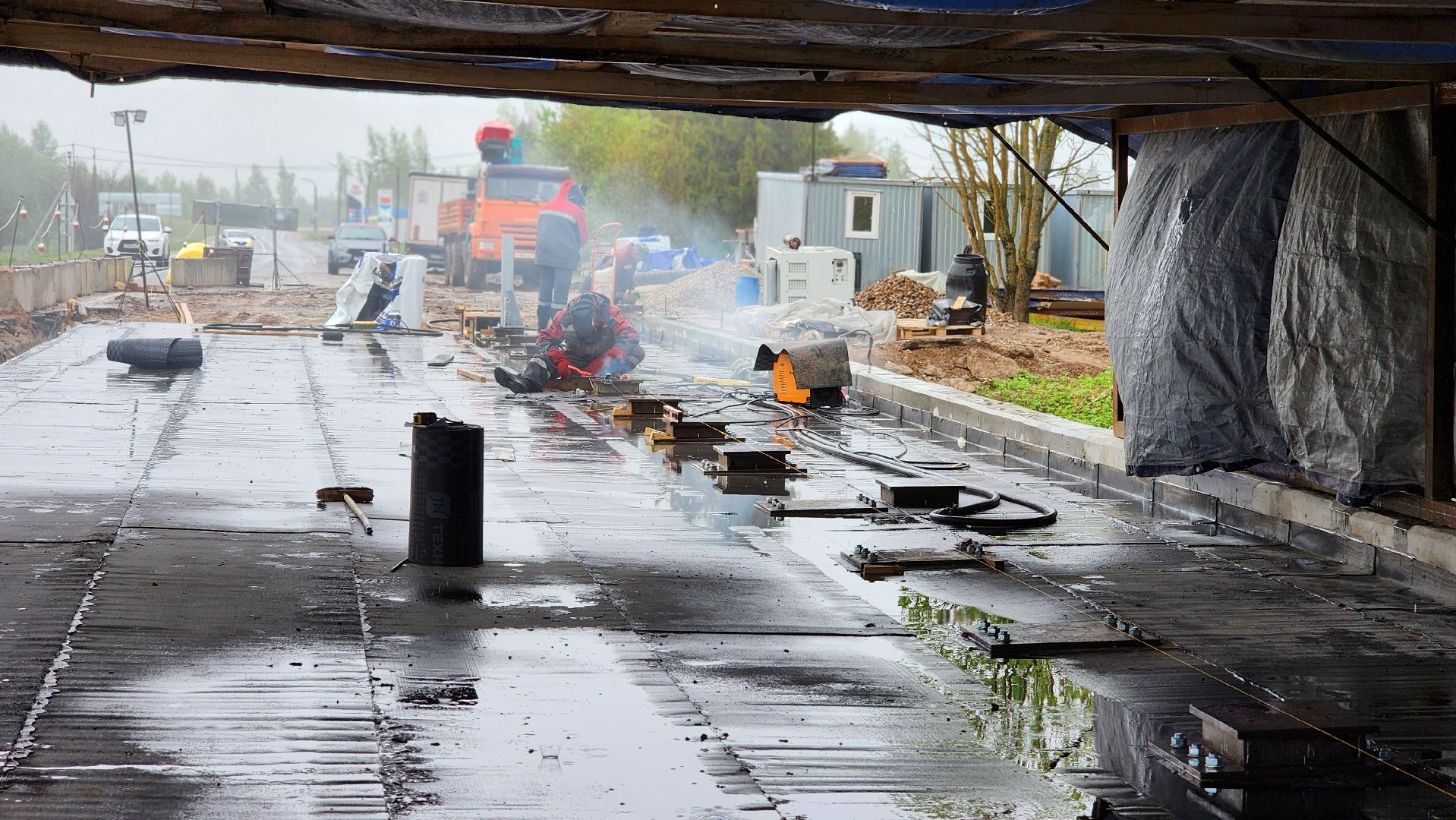 волоколамск, ремонт путепровода,