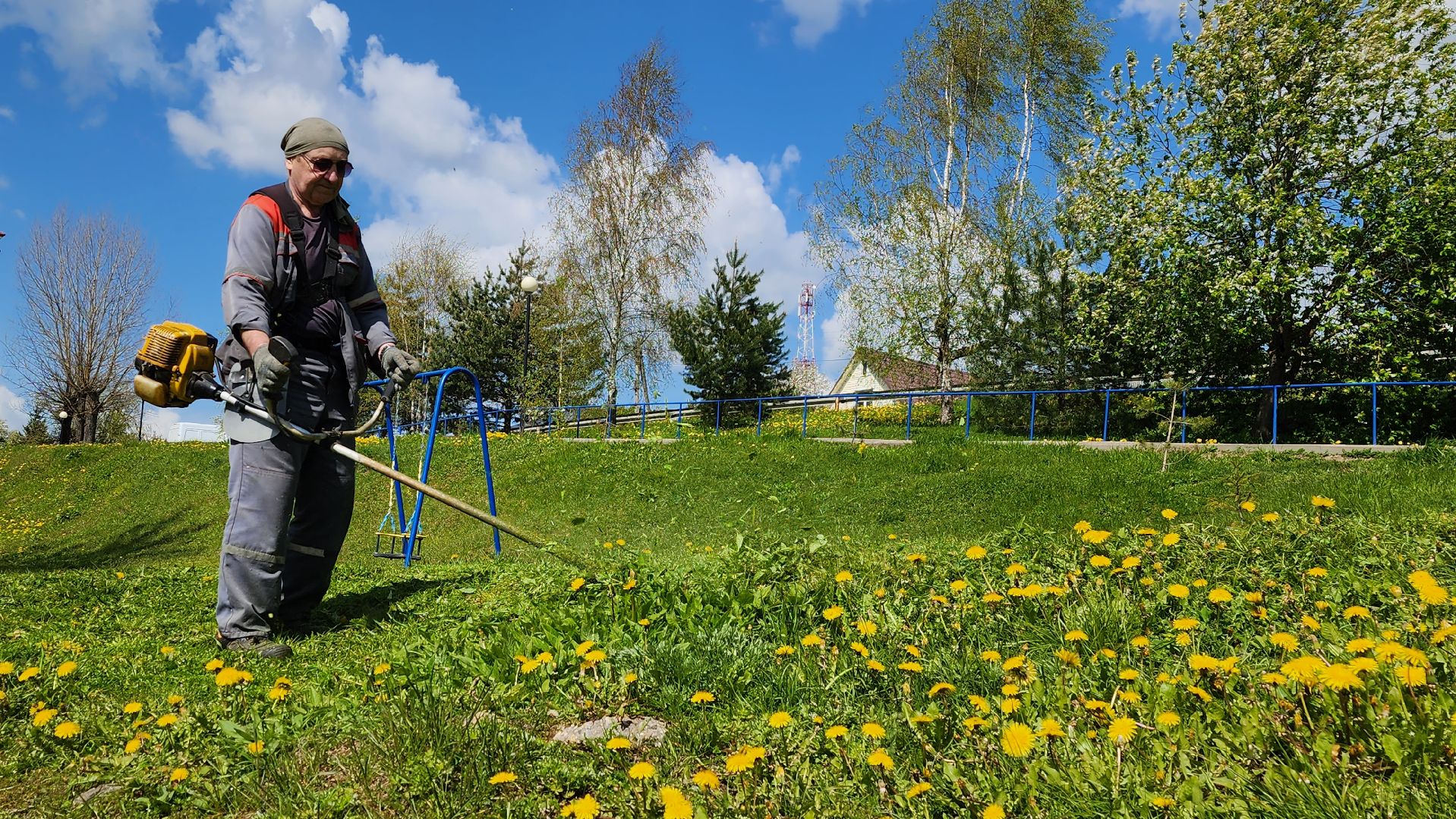 истра, благоустройство, клещи, газон,