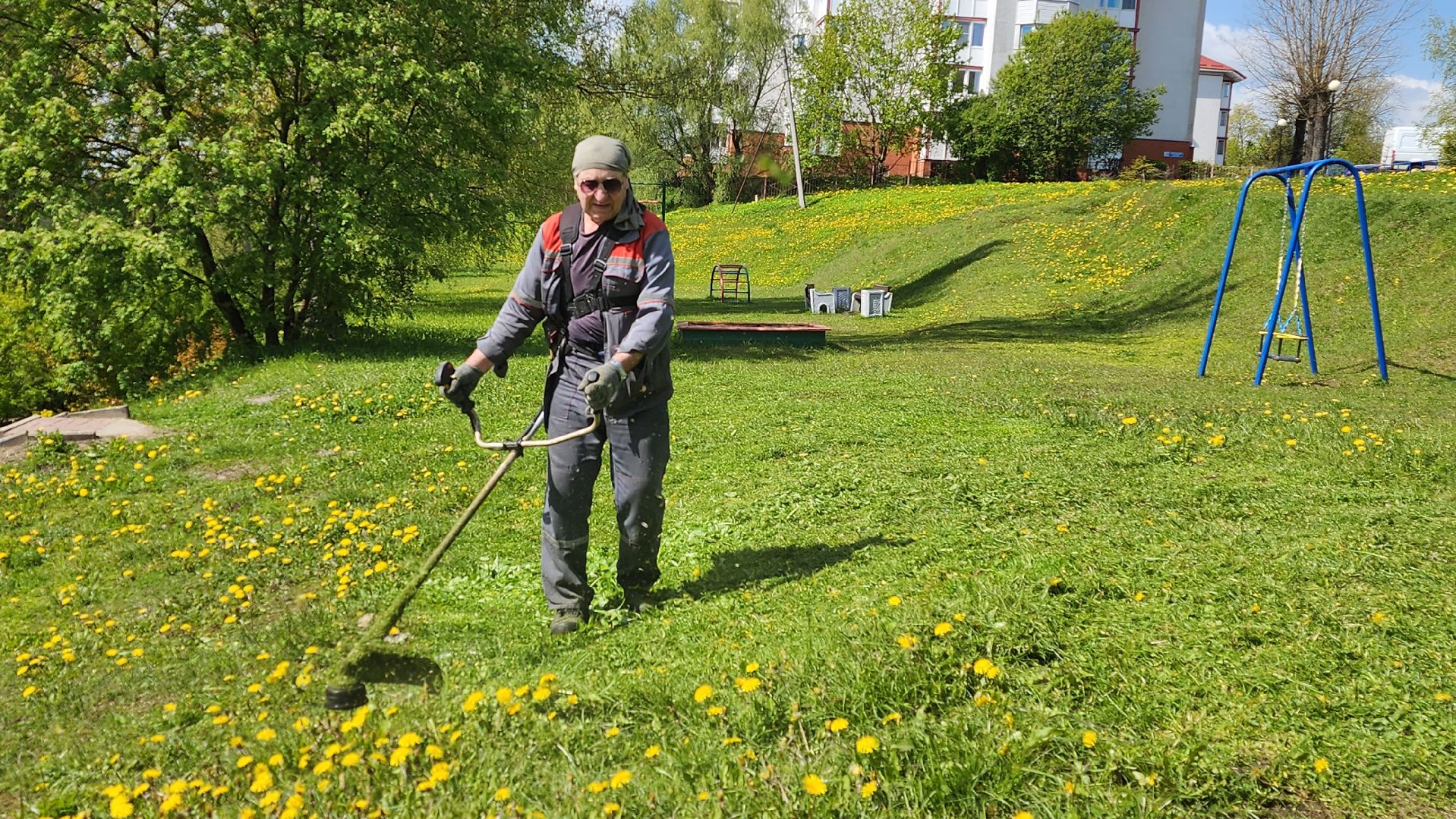 истра, благоустройство, клещи, газон,