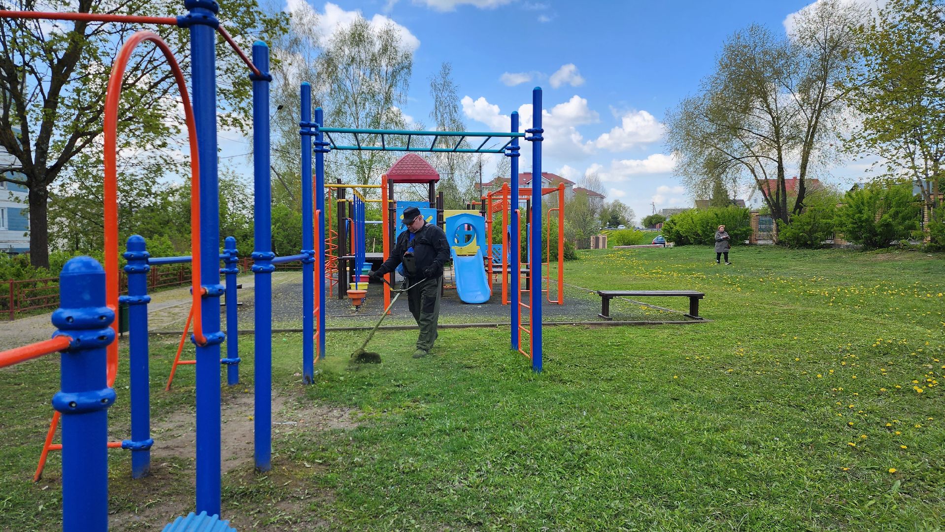 истра, благоустройство, клещи, газон,