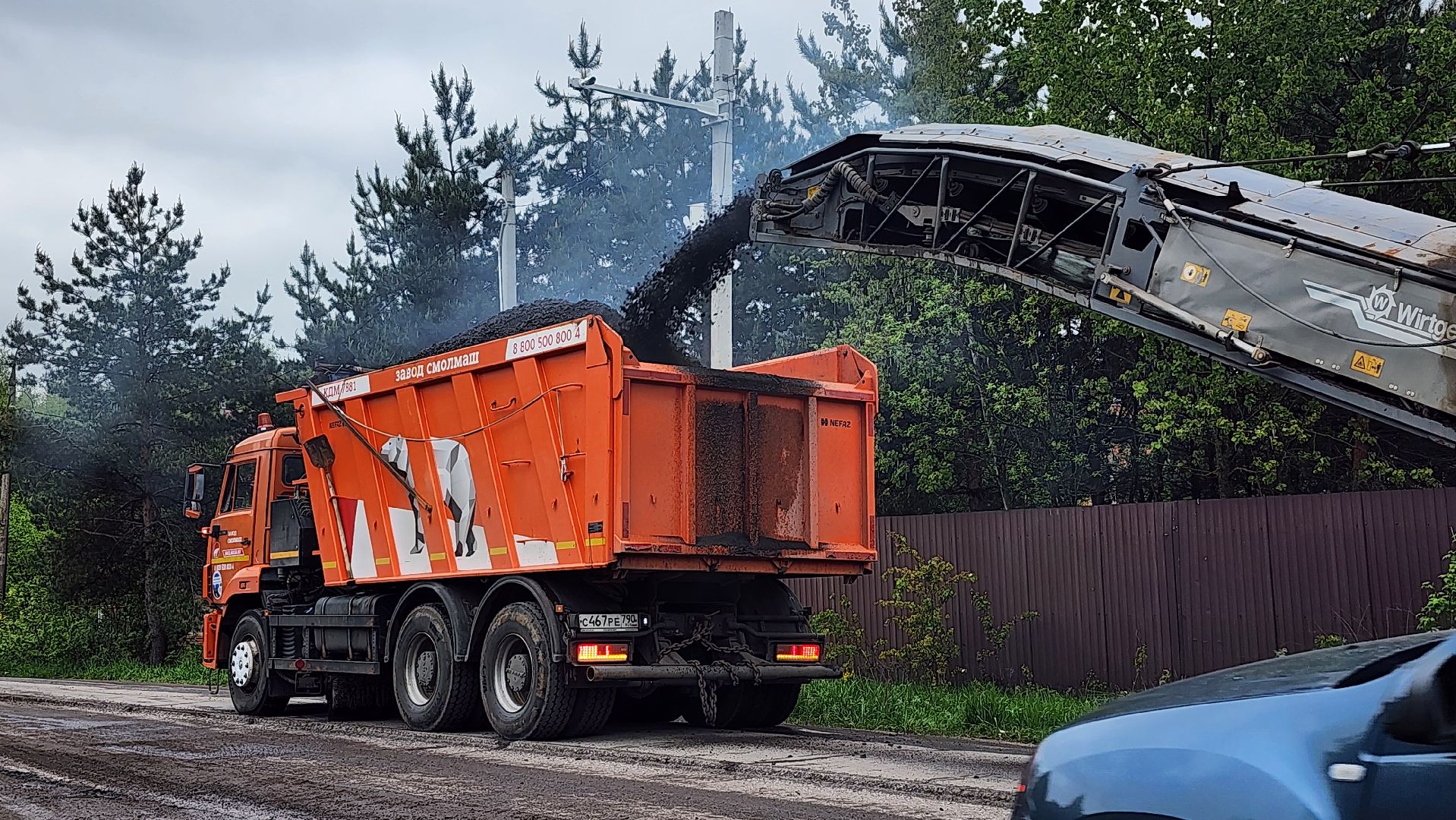 ремонт, дороги, ремонт дорог, новая купавна, богородский городской округ,