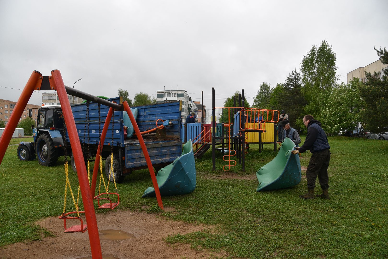 лотошино, благоустройство, детские игровые площадки,