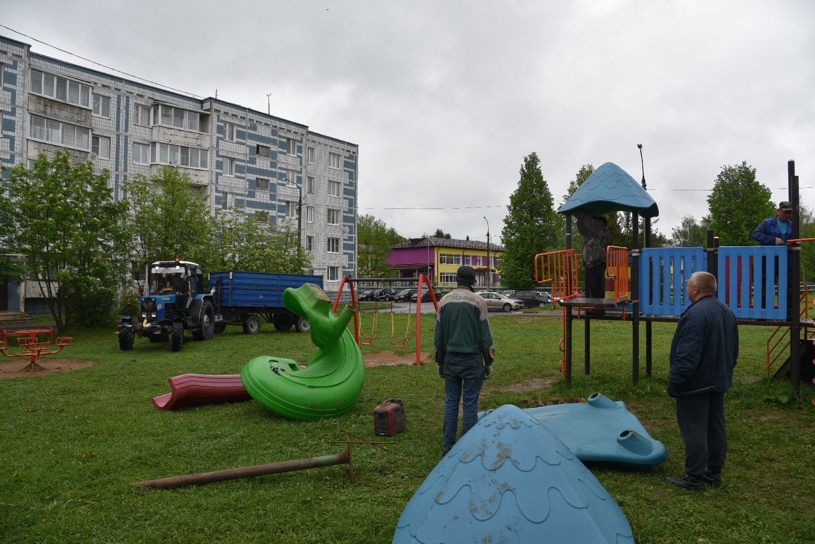 лотошино, благоустройство, детские игровые площадки,