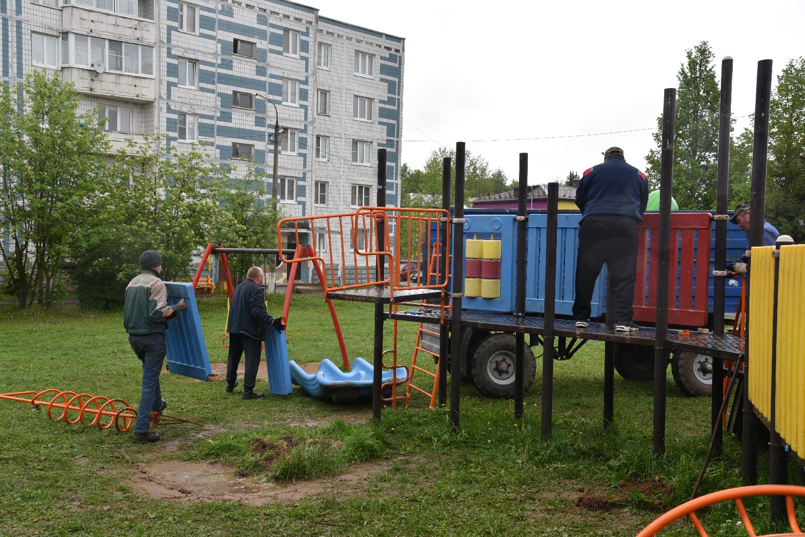 лотошино, благоустройство, детские игровые площадки,