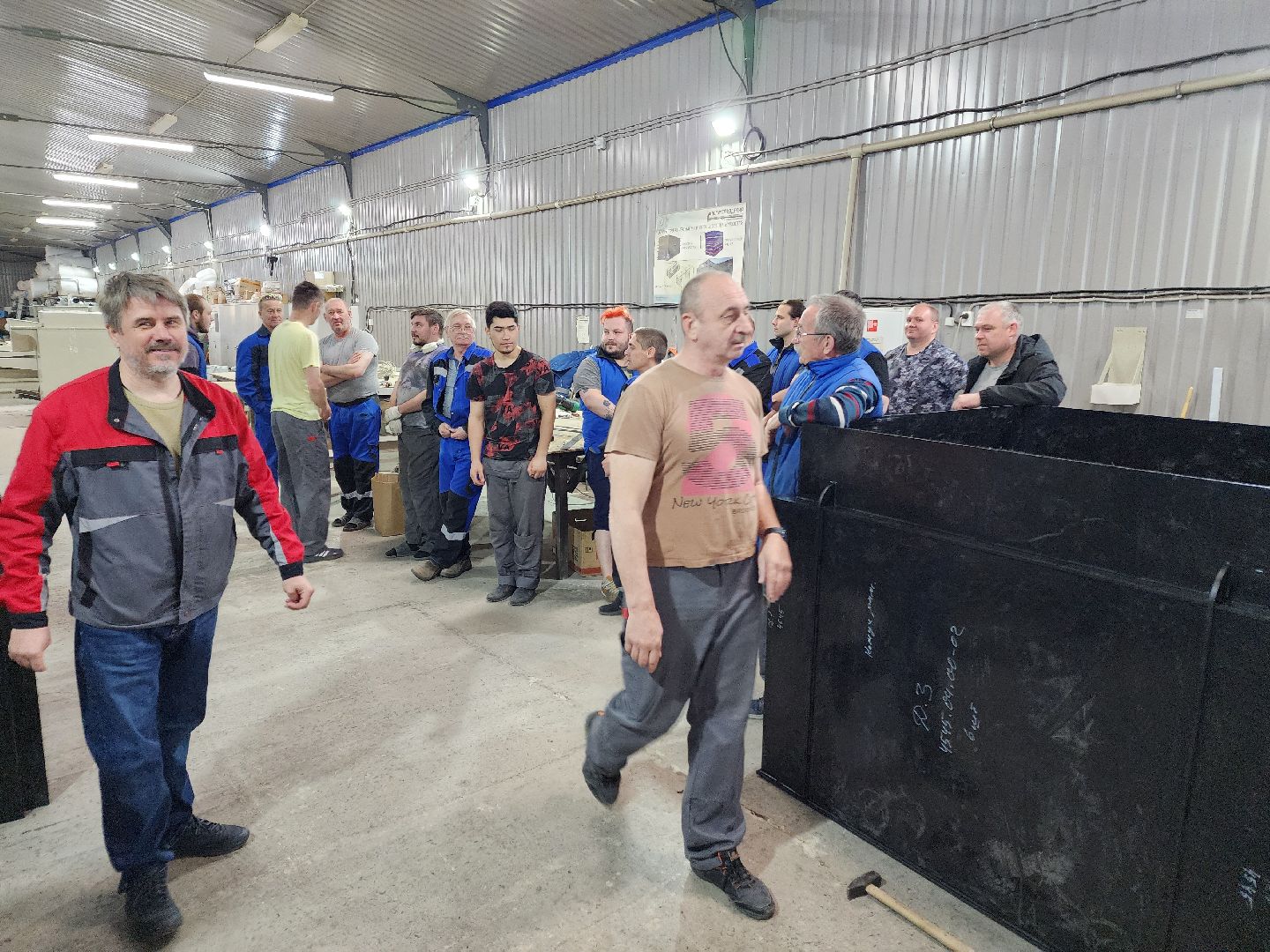 чехов, деревня сергеево, завод полимеризделия, программа импортозамещения, отечественное сырье, российские станки, емкости ванны фильтры, пластиковые изделия, промышленность,