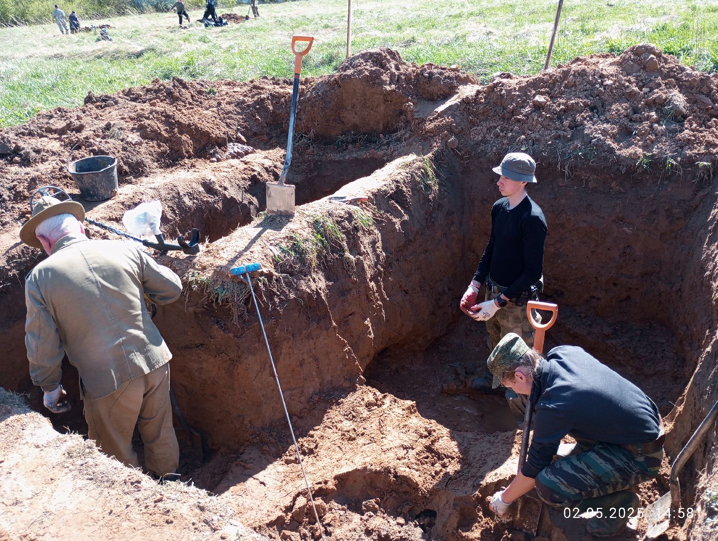 вахта памяти, вахта памяти раскопки, впк илья муромец, поисковый отряд русь, школа попова, 80 лет победе,