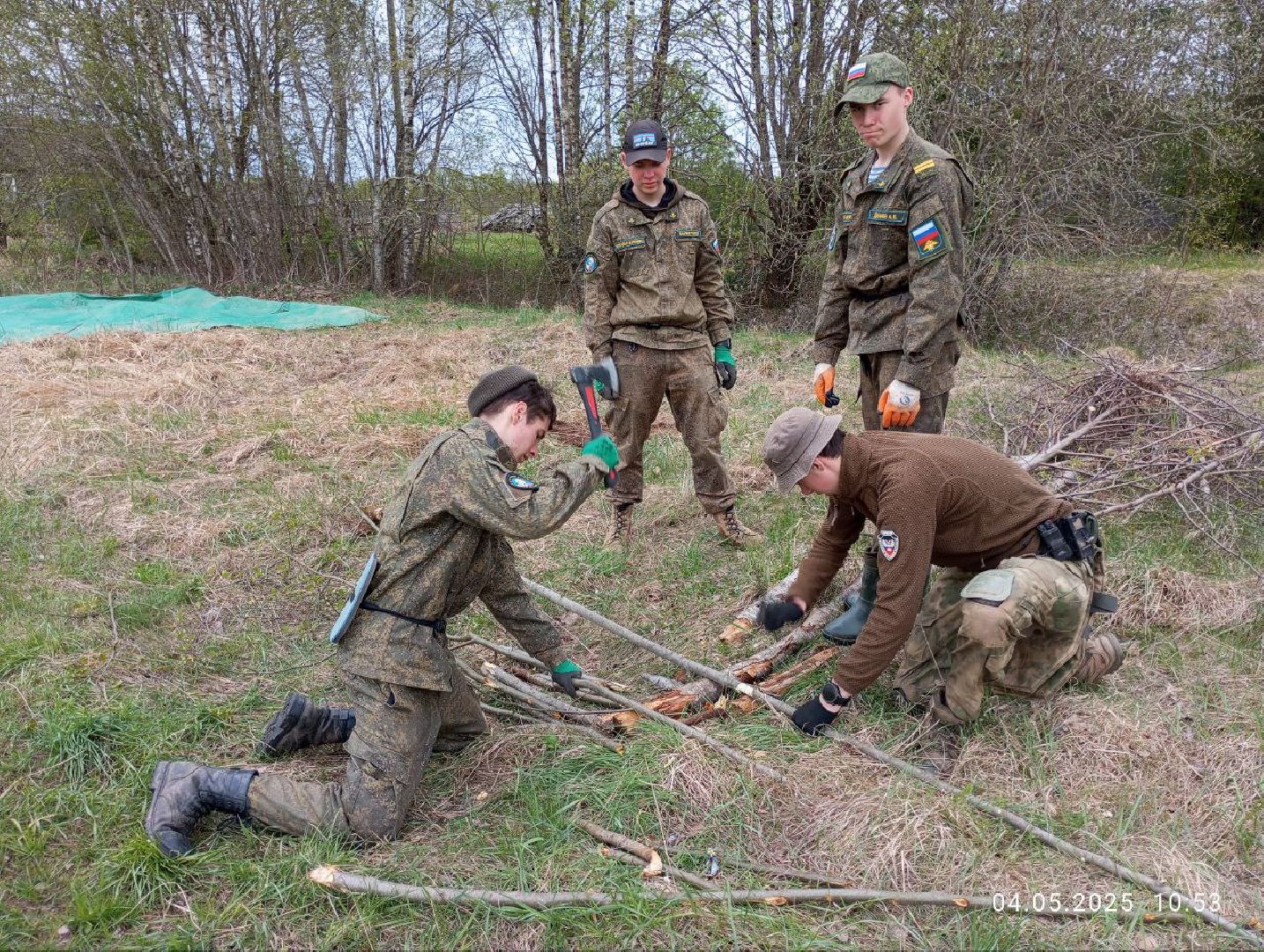 вахта памяти, вахта памяти раскопки, впк илья муромец, поисковый отряд русь, школа попова, 80 лет победе,